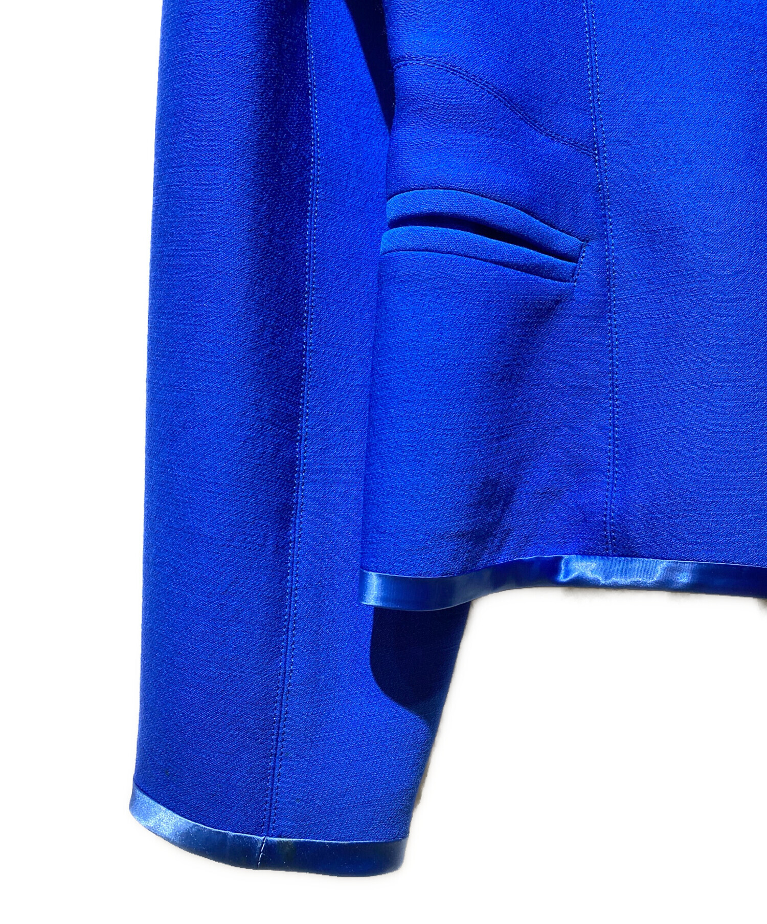 中古・古着通販】ISSEY MIYAKE (イッセイミヤケ) ノーカラージャケット