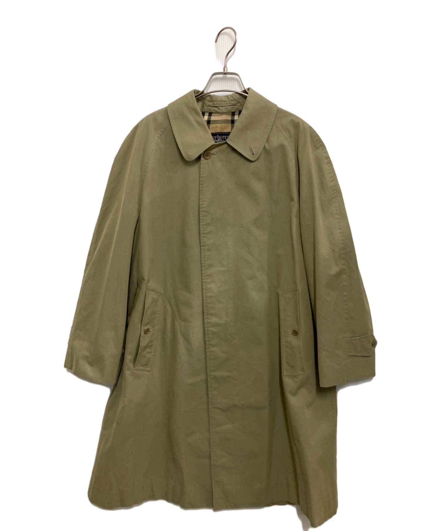 中古・古着通販】Burberry's (バーバリー) ステンカラーコート カーキ