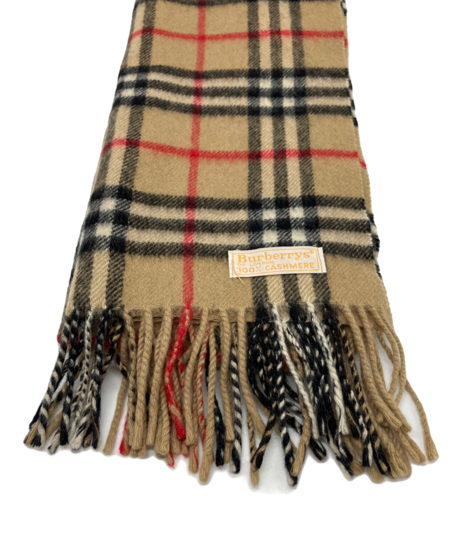中古・古着通販】Burberry's (バーバリー) マフラー ベージュ