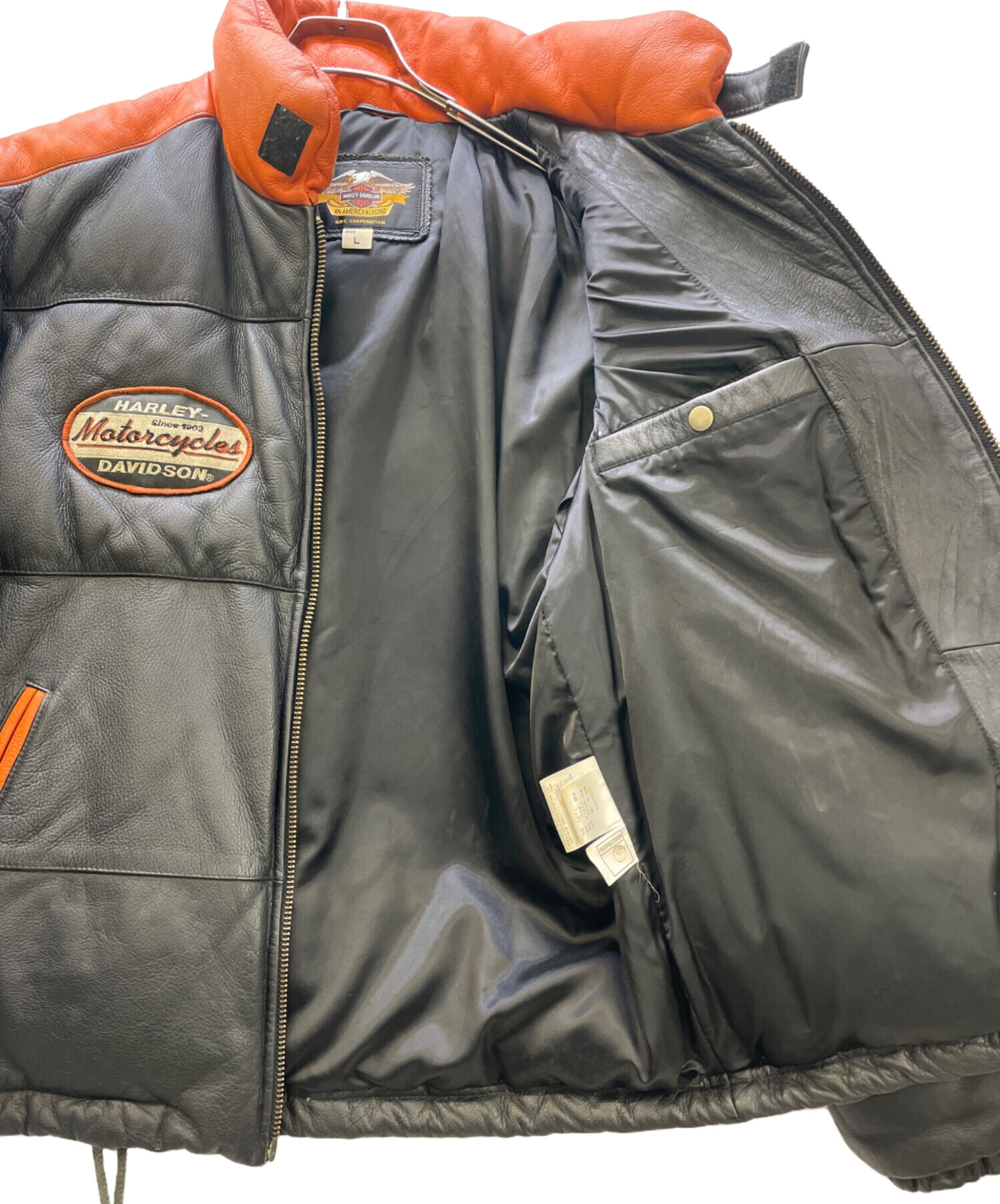 中古・古着通販】HARLEY-DAVIDSON (ハーレーダビッドソン) レザー