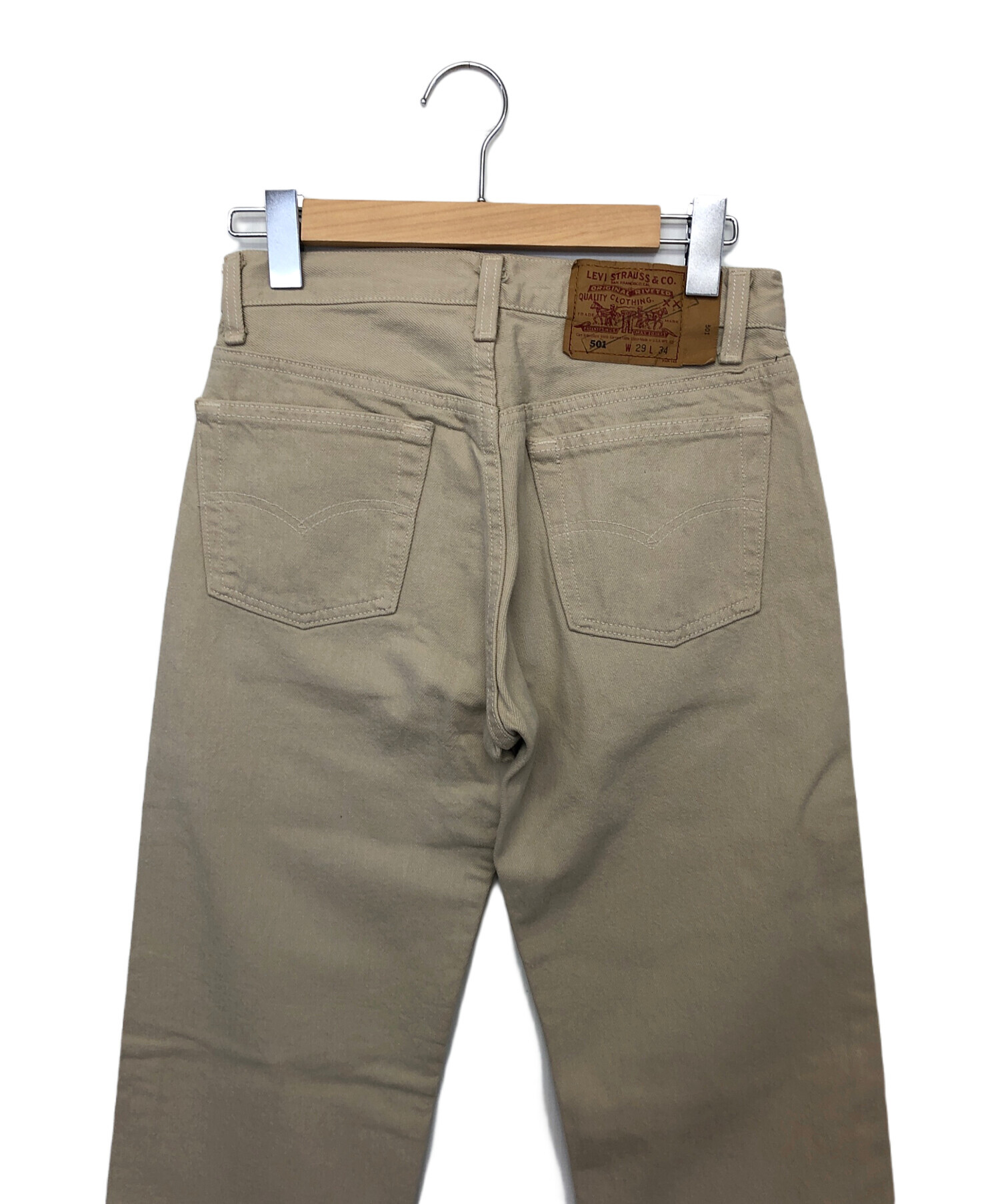 中古・古着通販】LEVI'S (リーバイス) チノパン ベージュ サイズ:73.5