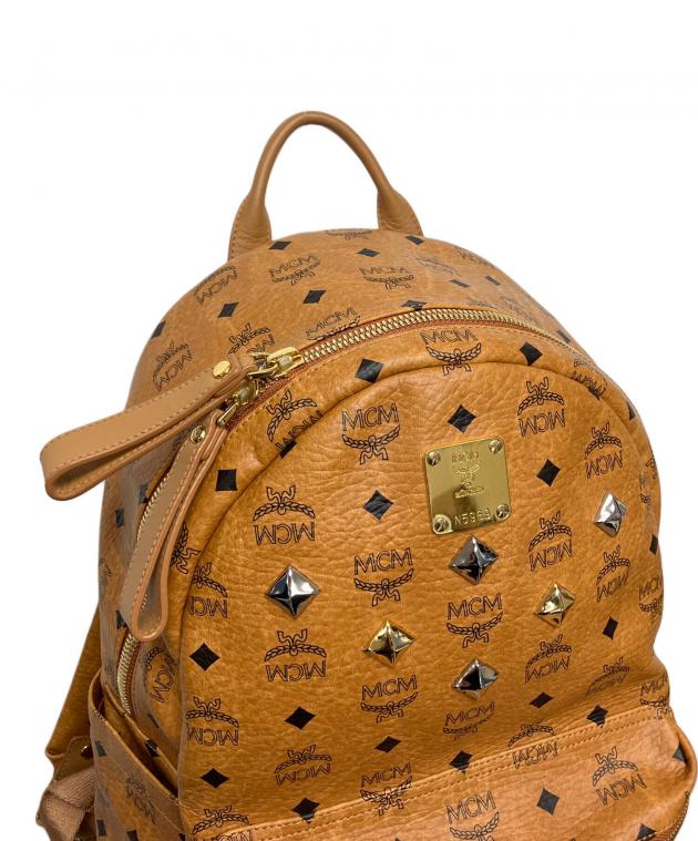 中古・古着通販】MCM (エムシーエム) リュック ベージュ｜ブランド