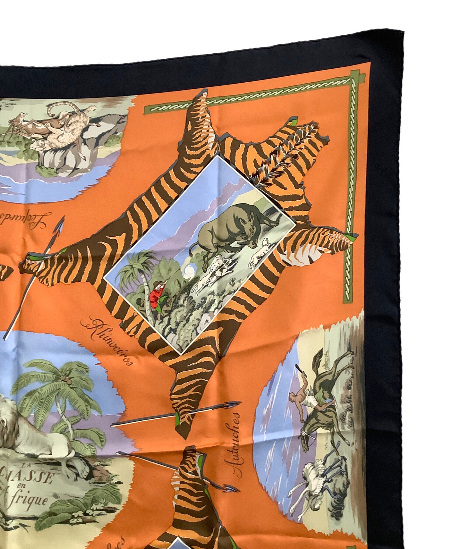 中古・古着通販】HERMES (エルメス) 大判スカーフ カレ90/La Chasse en