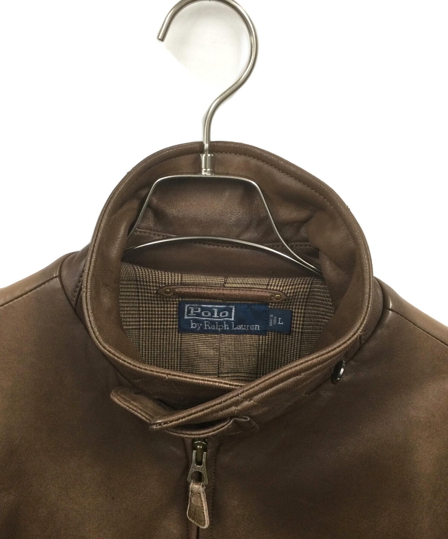 中古・古着通販】POLO RALPH LAUREN (ポロ・ラルフローレン) レザー