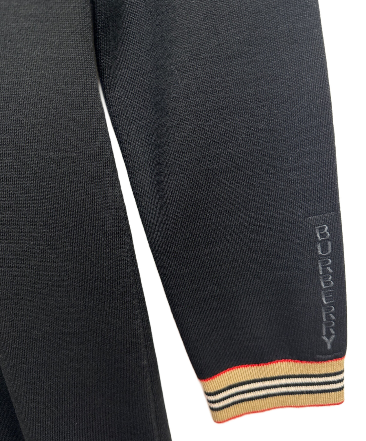 中古・古着通販】BURBERRY (バーバリー) アイコンストライプニット