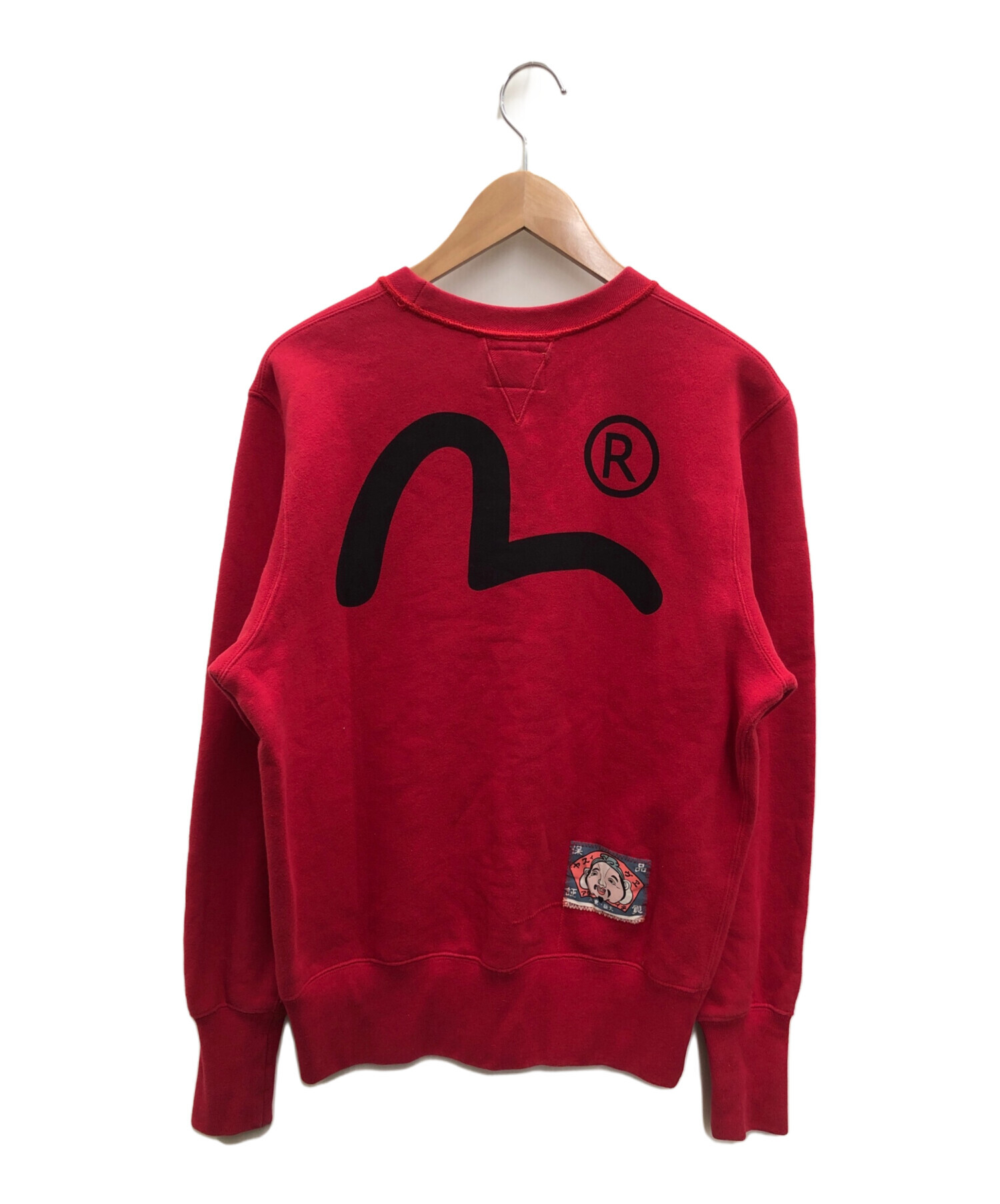 中古・古着通販】EVISU (エビス) スウェット レッド サイズ:38