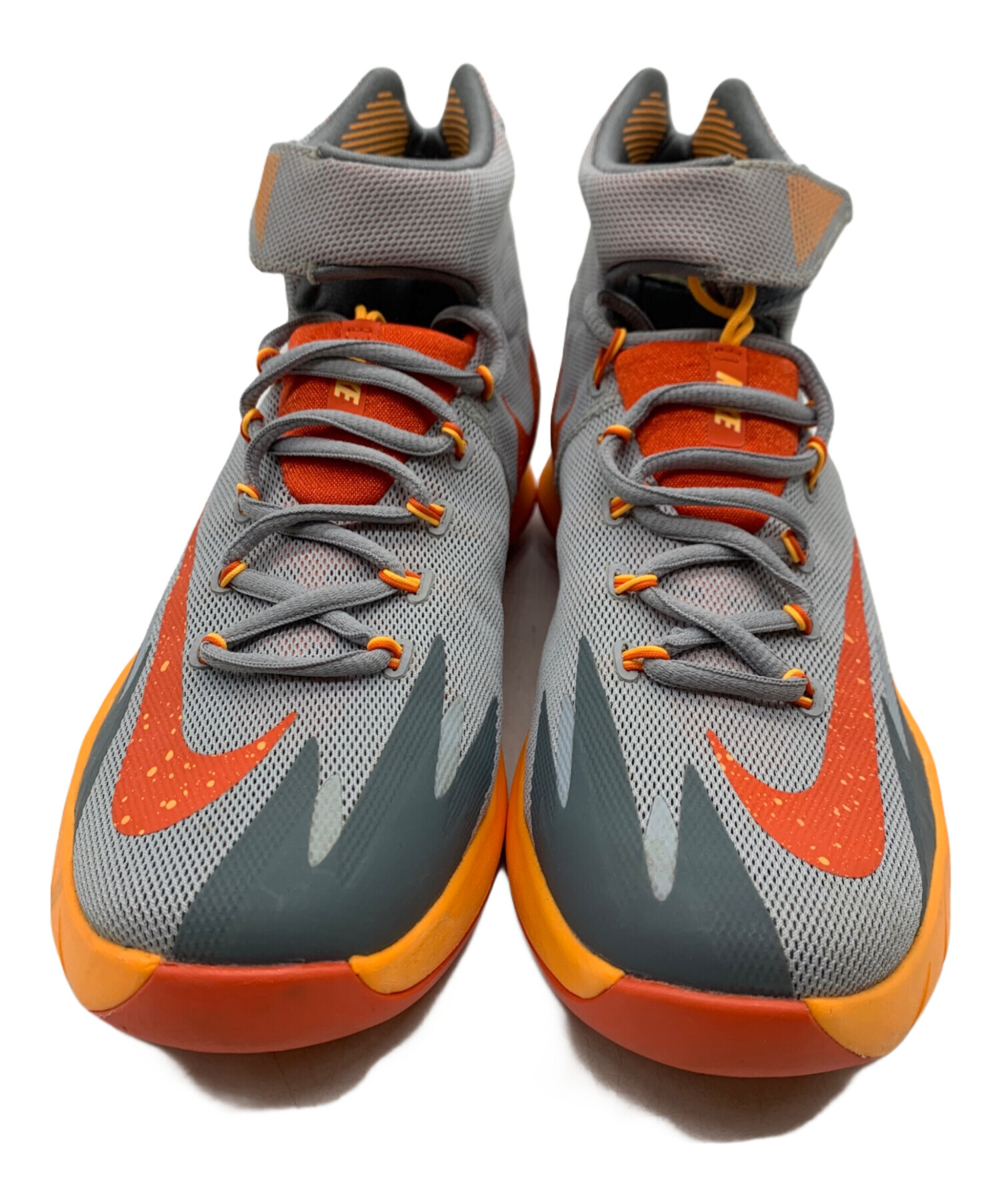 中古・古着通販】NIKE (ナイキ) HyperRev グレー×オレンジ サイズ:25.5