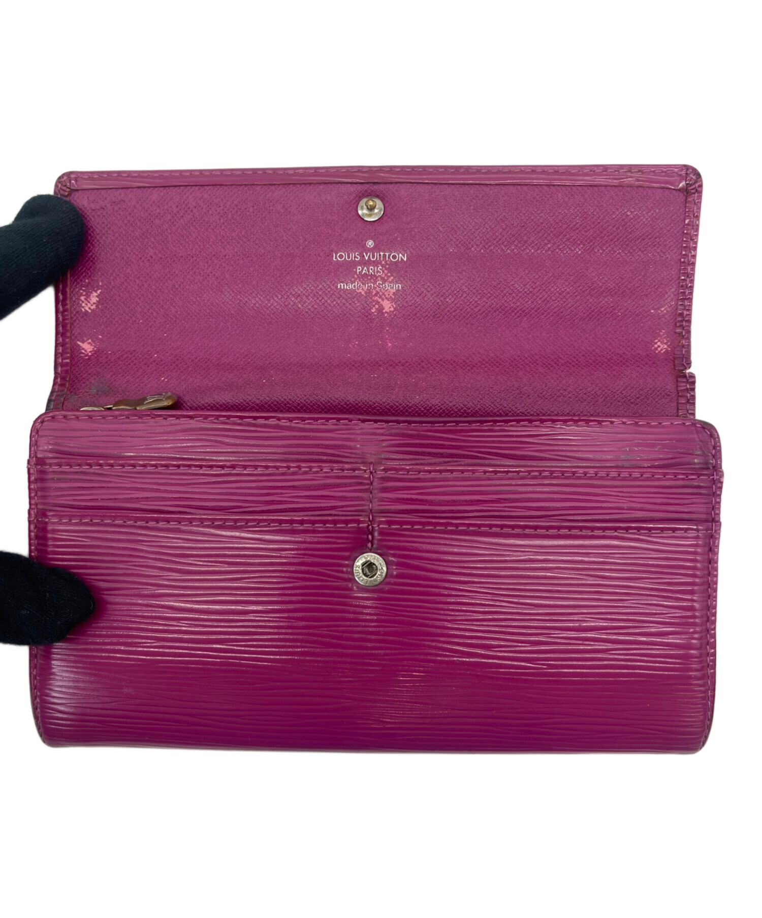 中古・古着通販】LOUIS VUITTON (ルイ ヴィトン) 長財布 ピンク