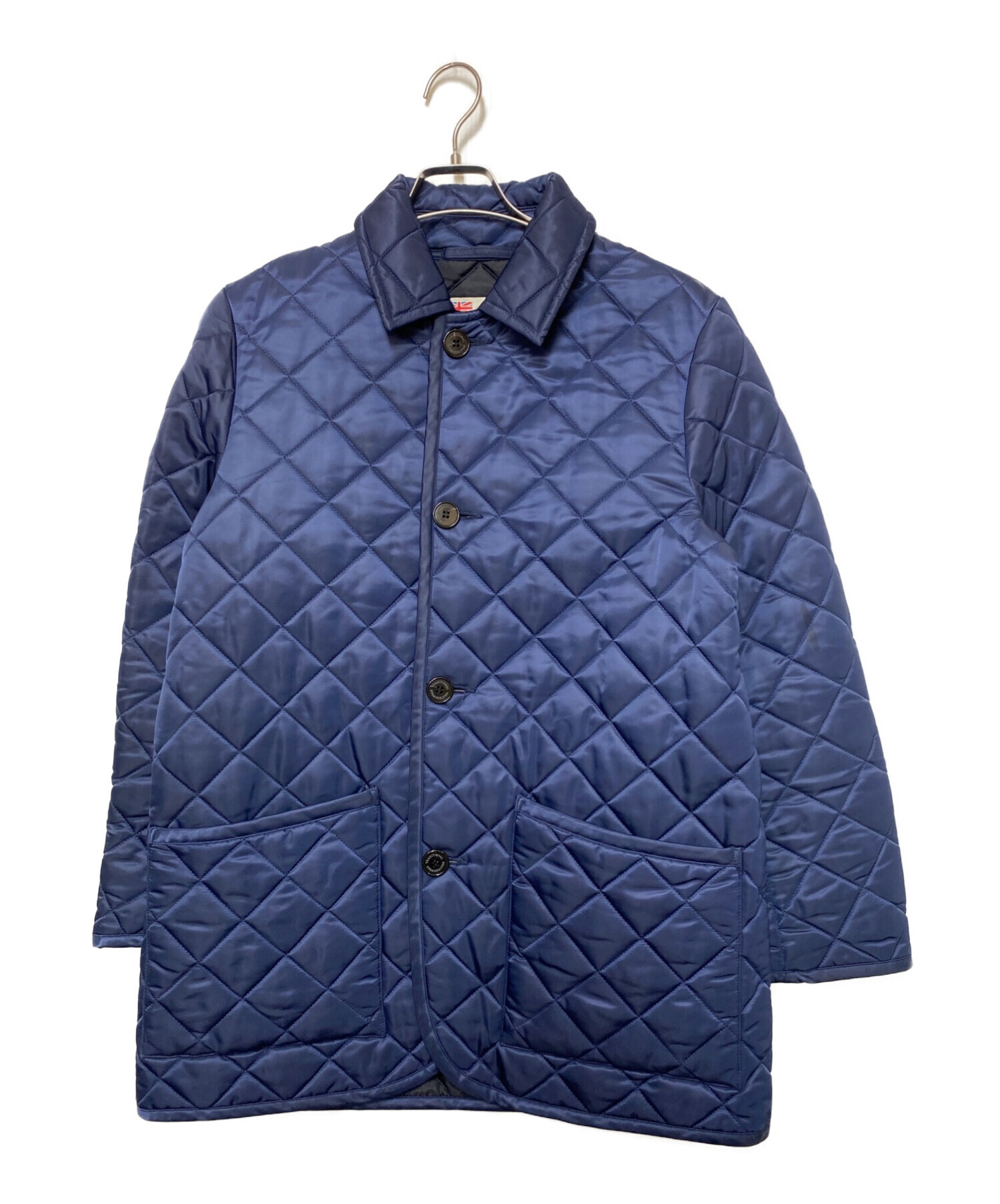 ☆Traditional Weatherwear☆キルトコート ネイビー 38