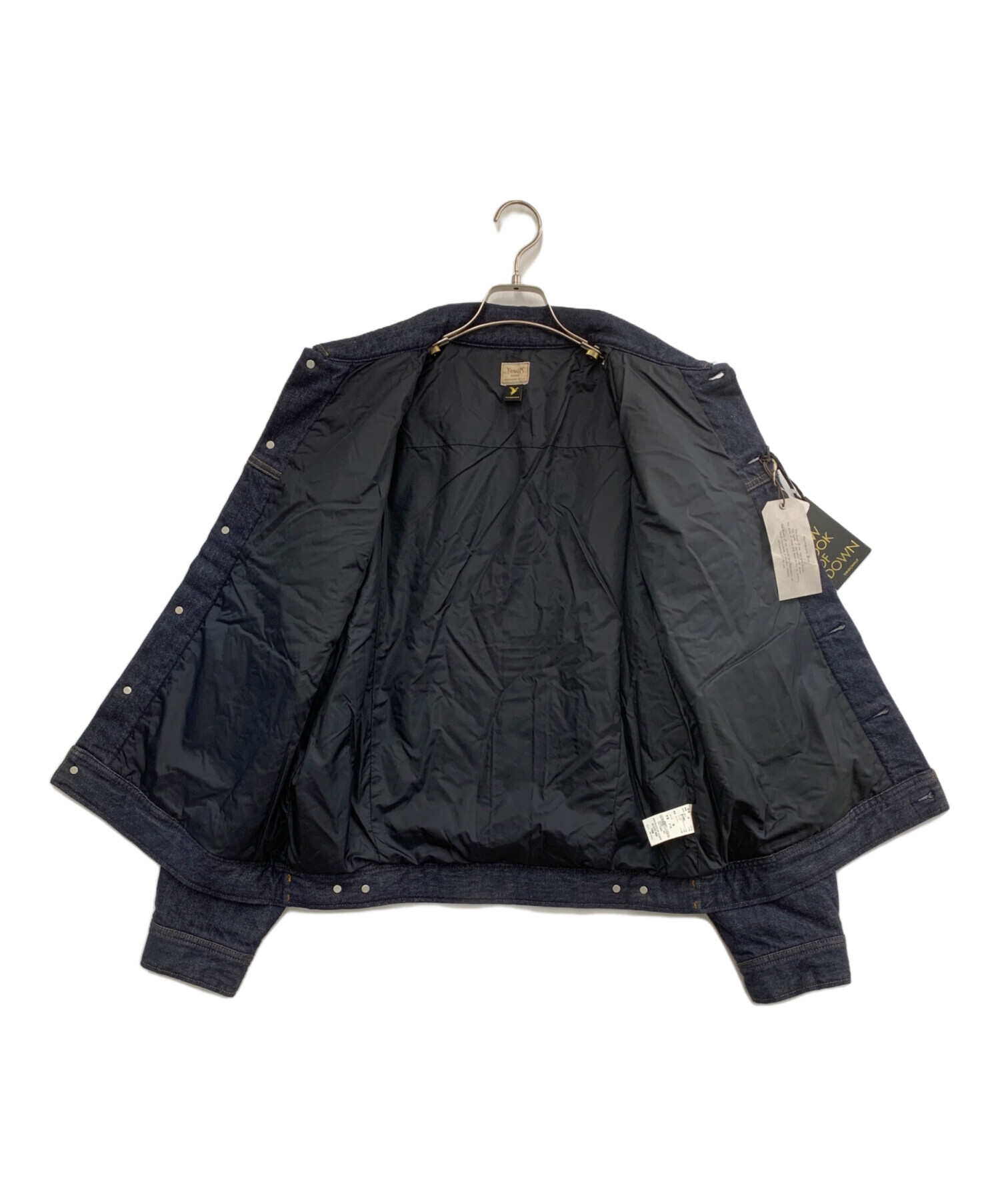 中古・古着通販】YANUK (ヤヌーク) デニムダウンジャケット インディゴ