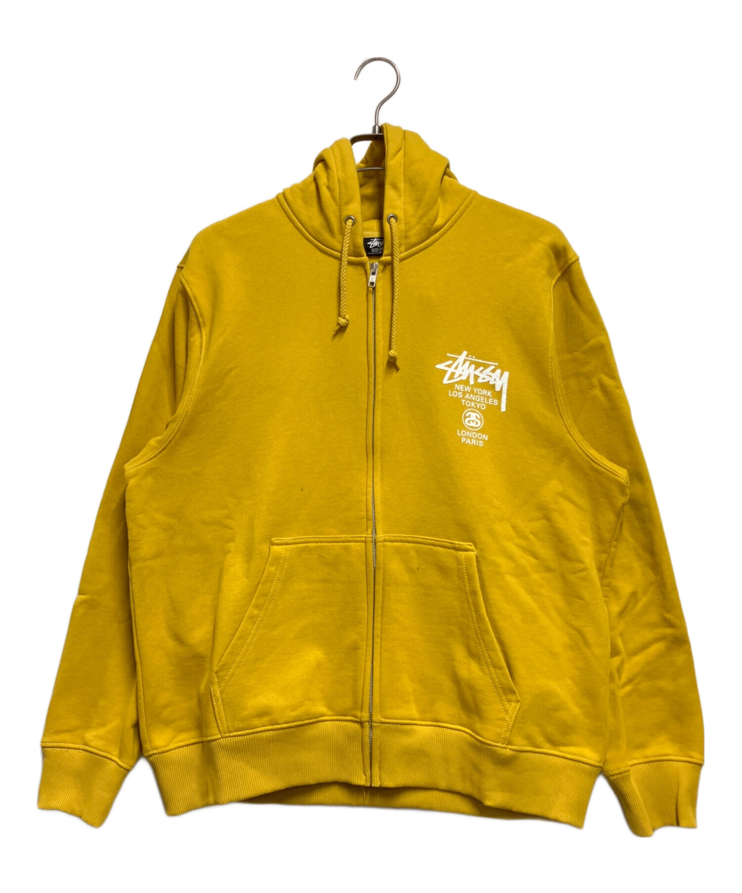中古・古着通販】stussy (ステューシー) ジップアップパーカー