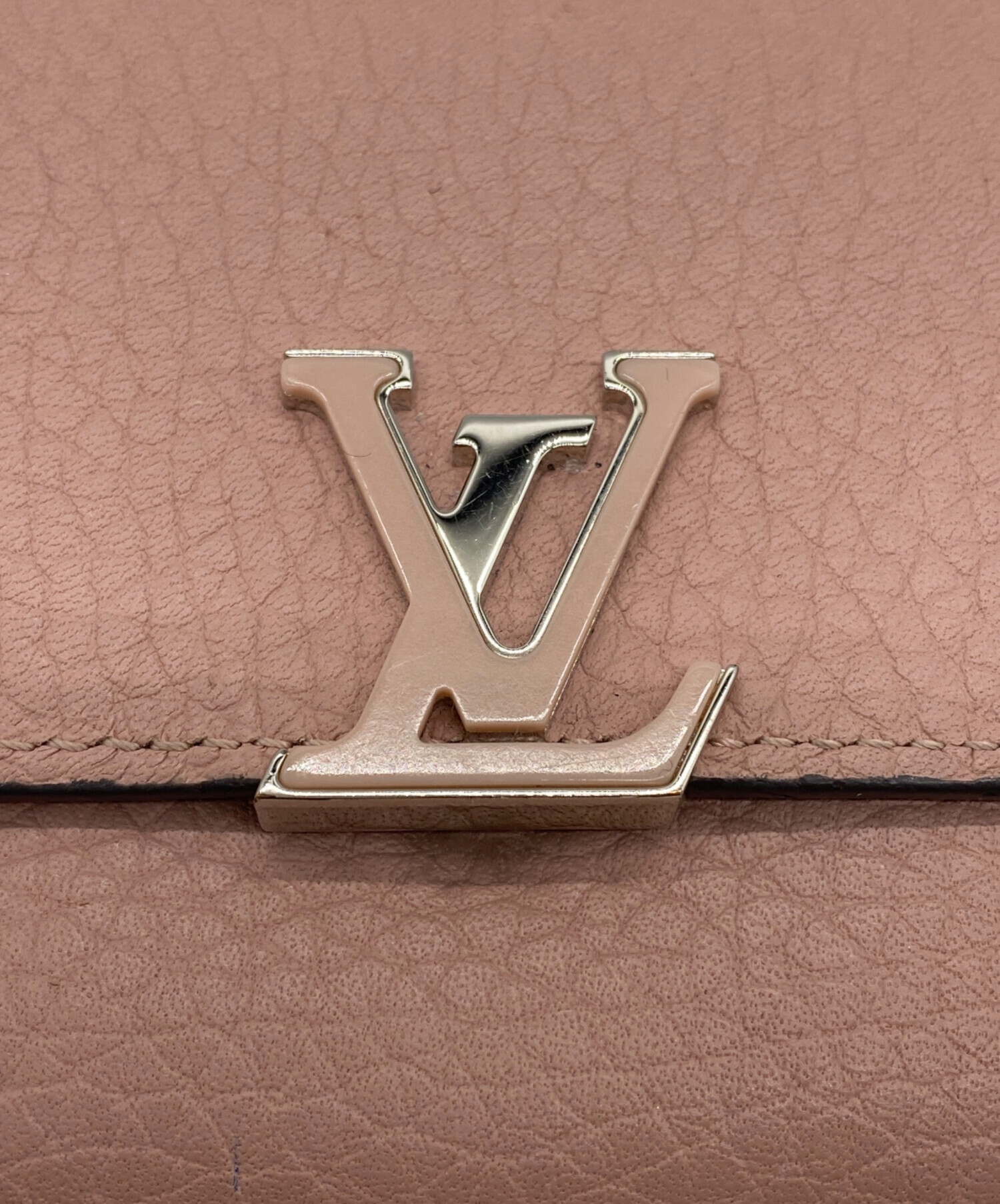 中古・古着通販】LOUIS VUITTON (ルイ ヴィトン) 3つ折り財布 ピンク