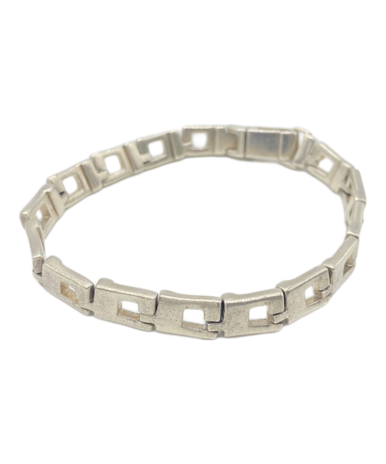 中古・古着通販】GUCCI (グッチ) チェーンブレスレット シルバー