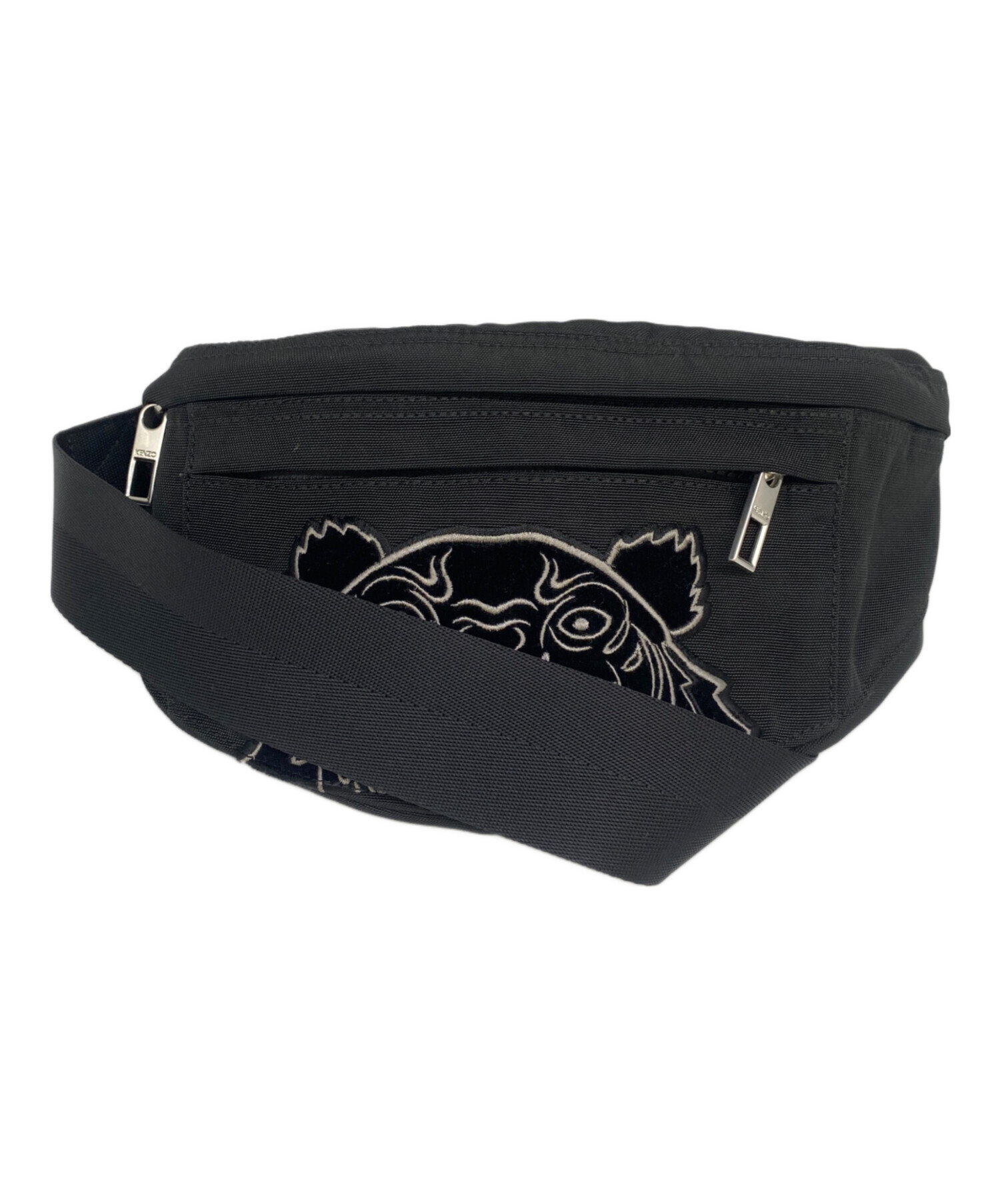 中古・古着通販】KENZO (ケンゾー) ウエストバッグ ブラック｜ブランド