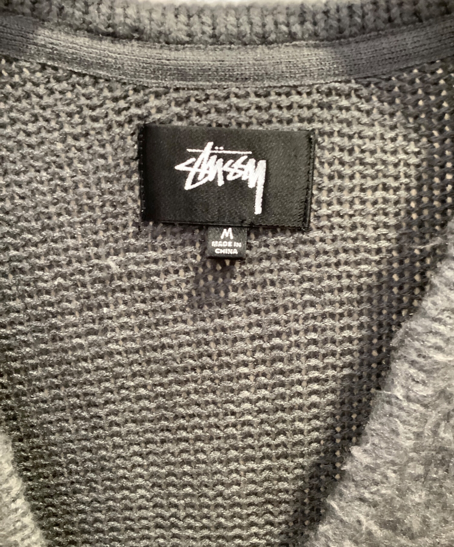 中古・古着通販】stussy (ステューシー) ニットカーディガン stussy