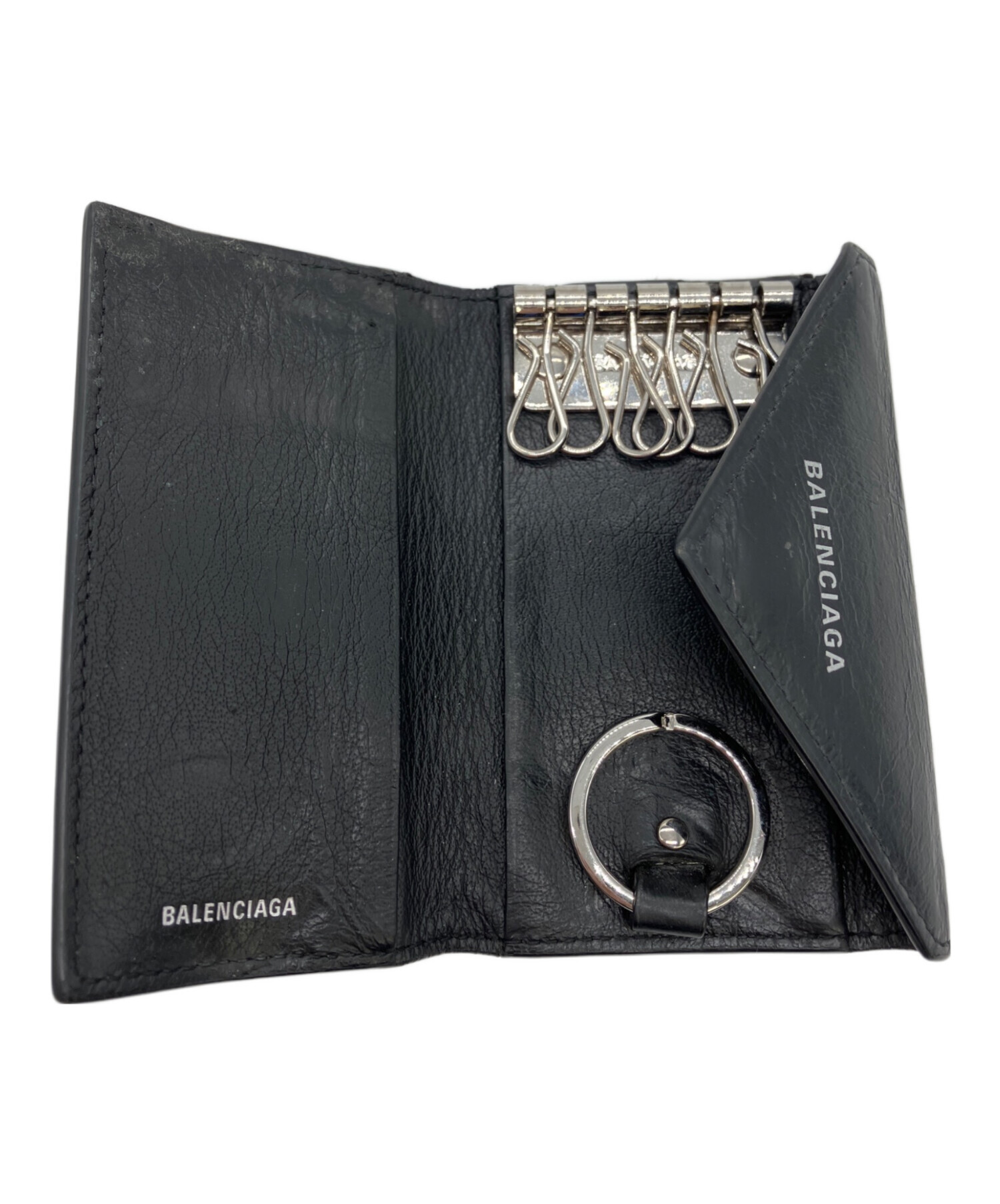 中古・古着通販】BALENCIAGA (バレンシアガ) キーケース ブラック