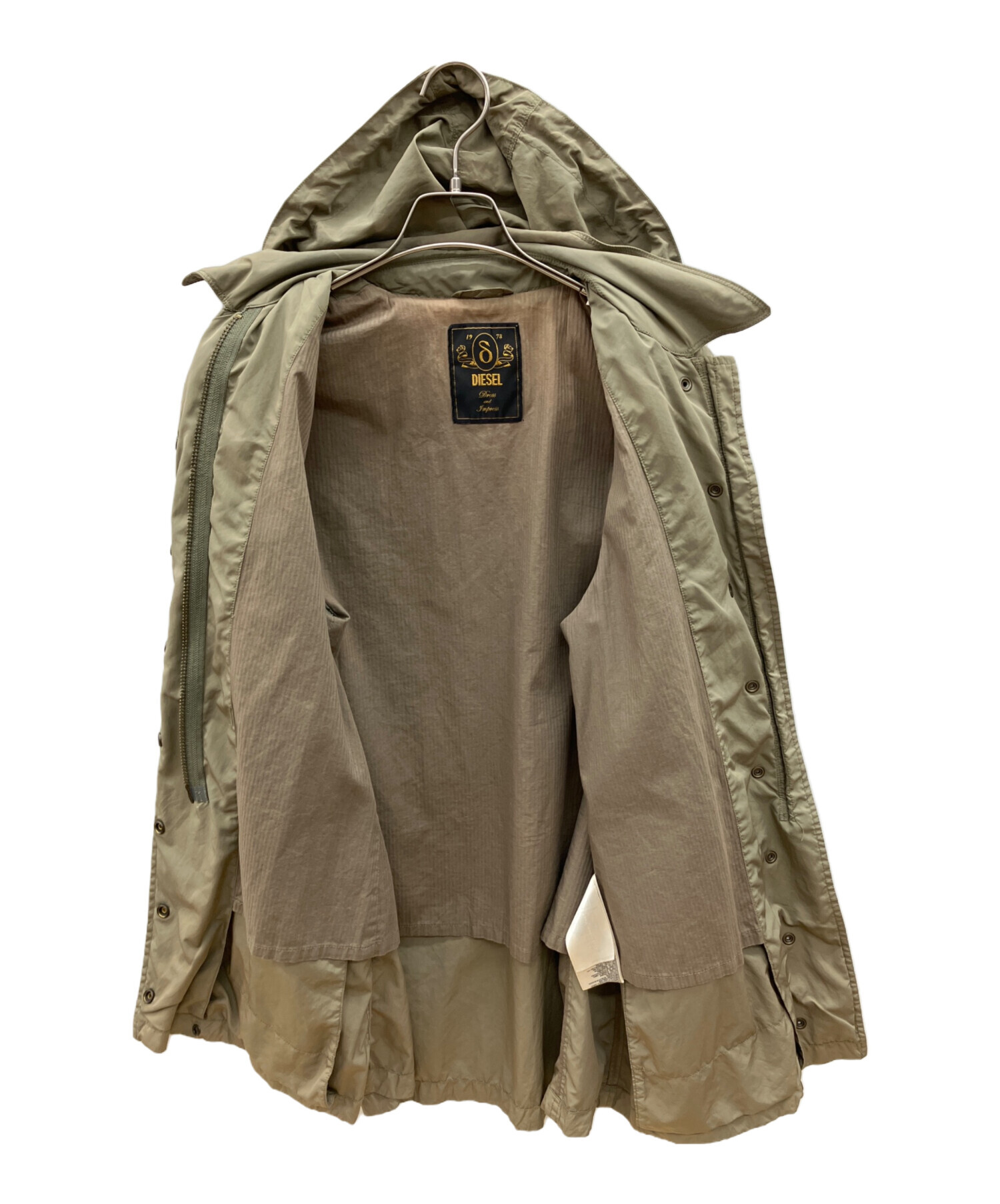 中古・古着通販】DIESEL (ディーゼル) ミリタリーモッズコート Y2K