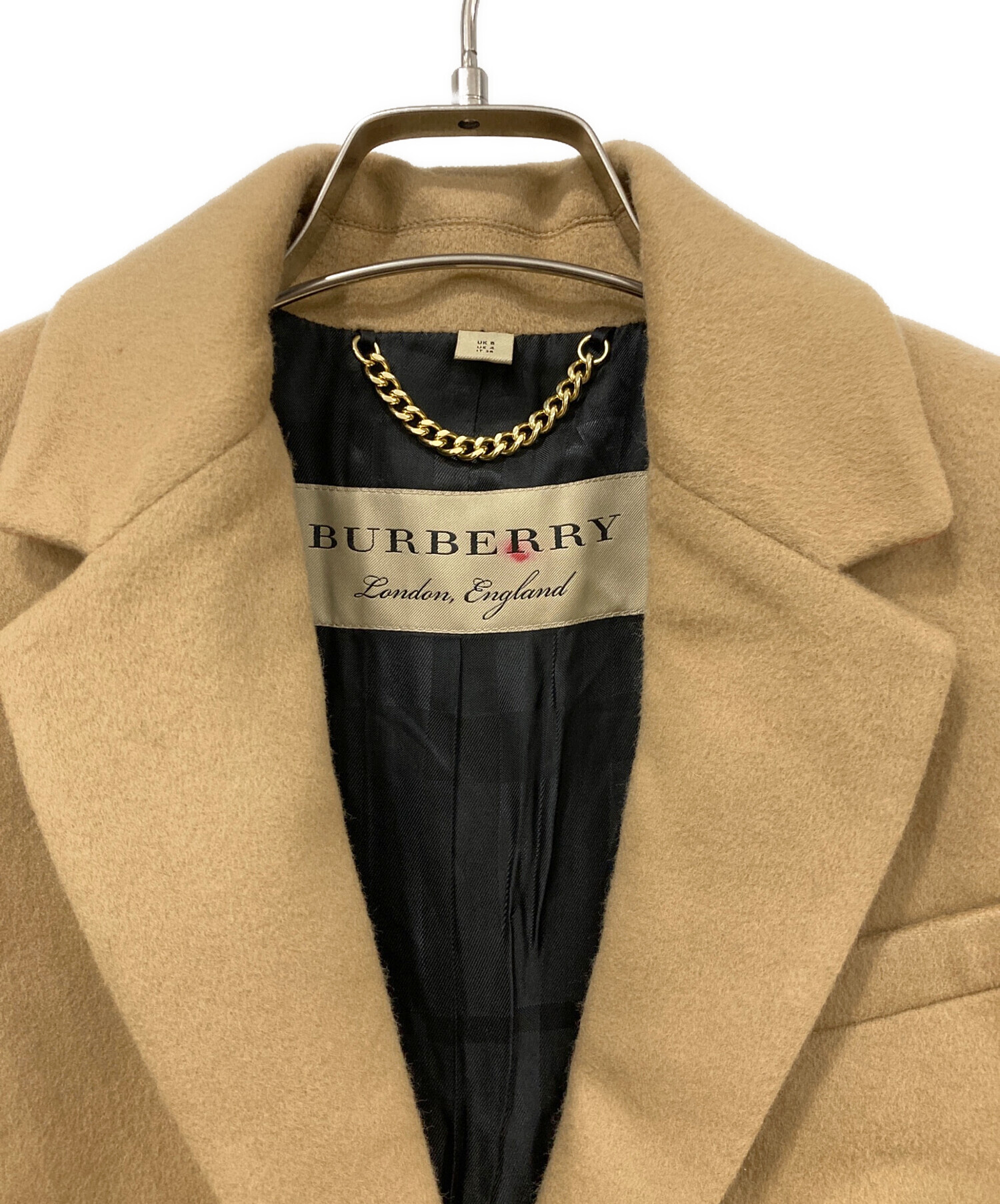 中古・古着通販】BURBERRY (バーバリー) ウールカシミヤチェスター
