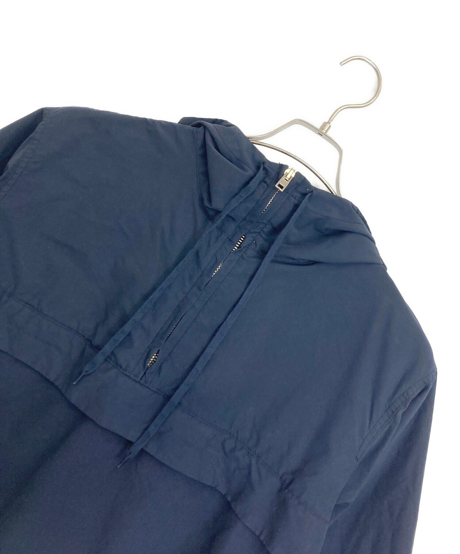 中古・古着通販】UNUSED (アンユーズド) プルオーバーコート ネイビー