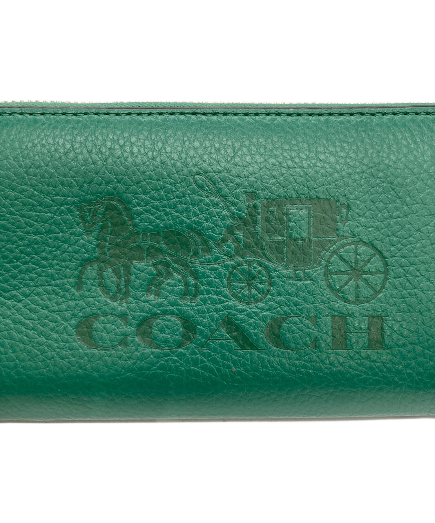 中古・古着通販】COACH (コーチ) COACH 長財布 グリーン｜ブランド