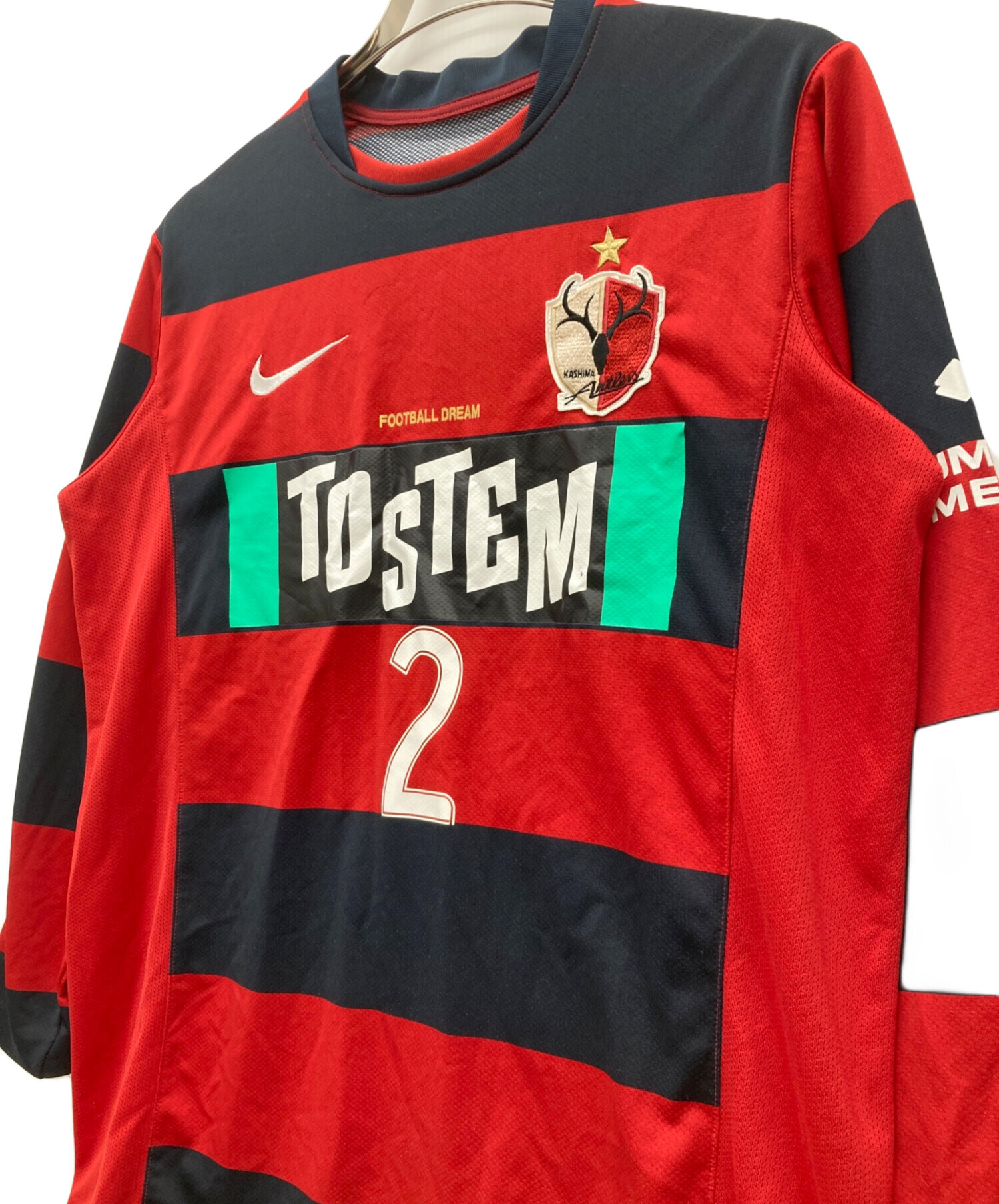 中古・古着通販】NIKE (ナイキ) 鹿島アントラーズ 08 ユニフォーム