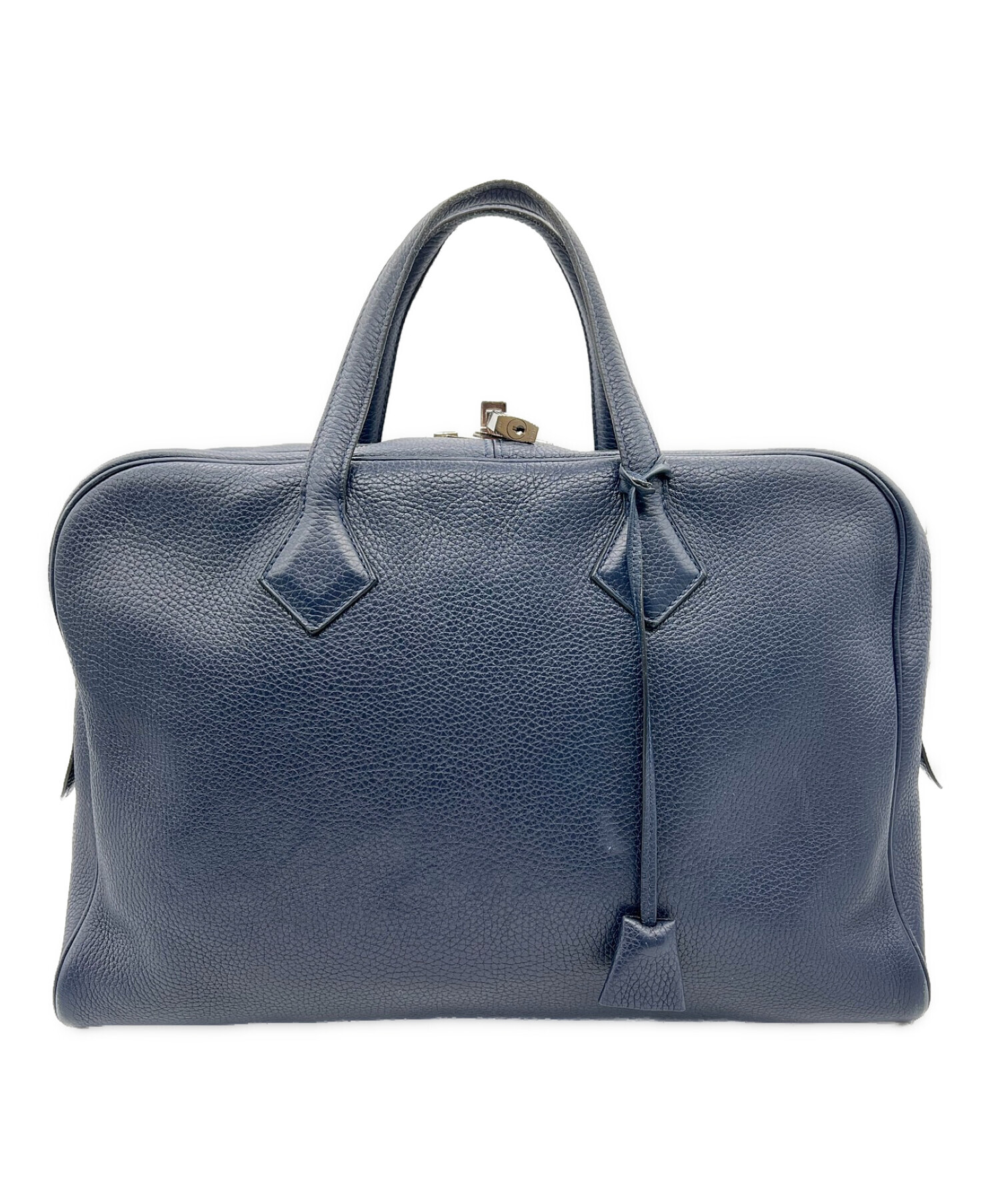 中古・古着通販】HERMES (エルメス) ヴィクトリア40 ネイビー サイズ
