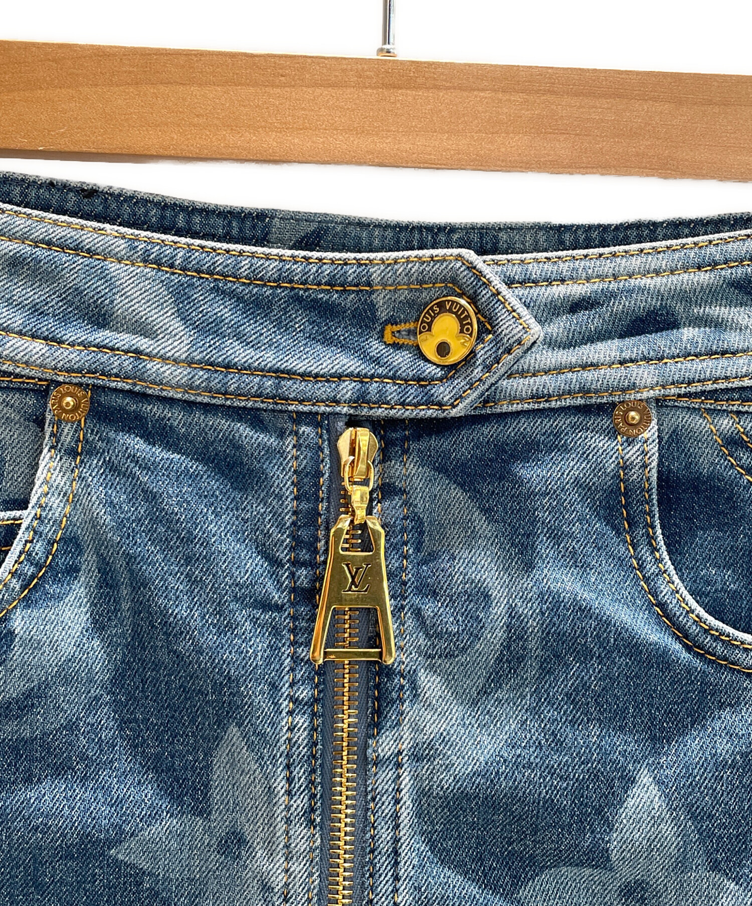 中古・古着通販】LOUIS VUITTON (ルイ ヴィトン) モノグラムデニム