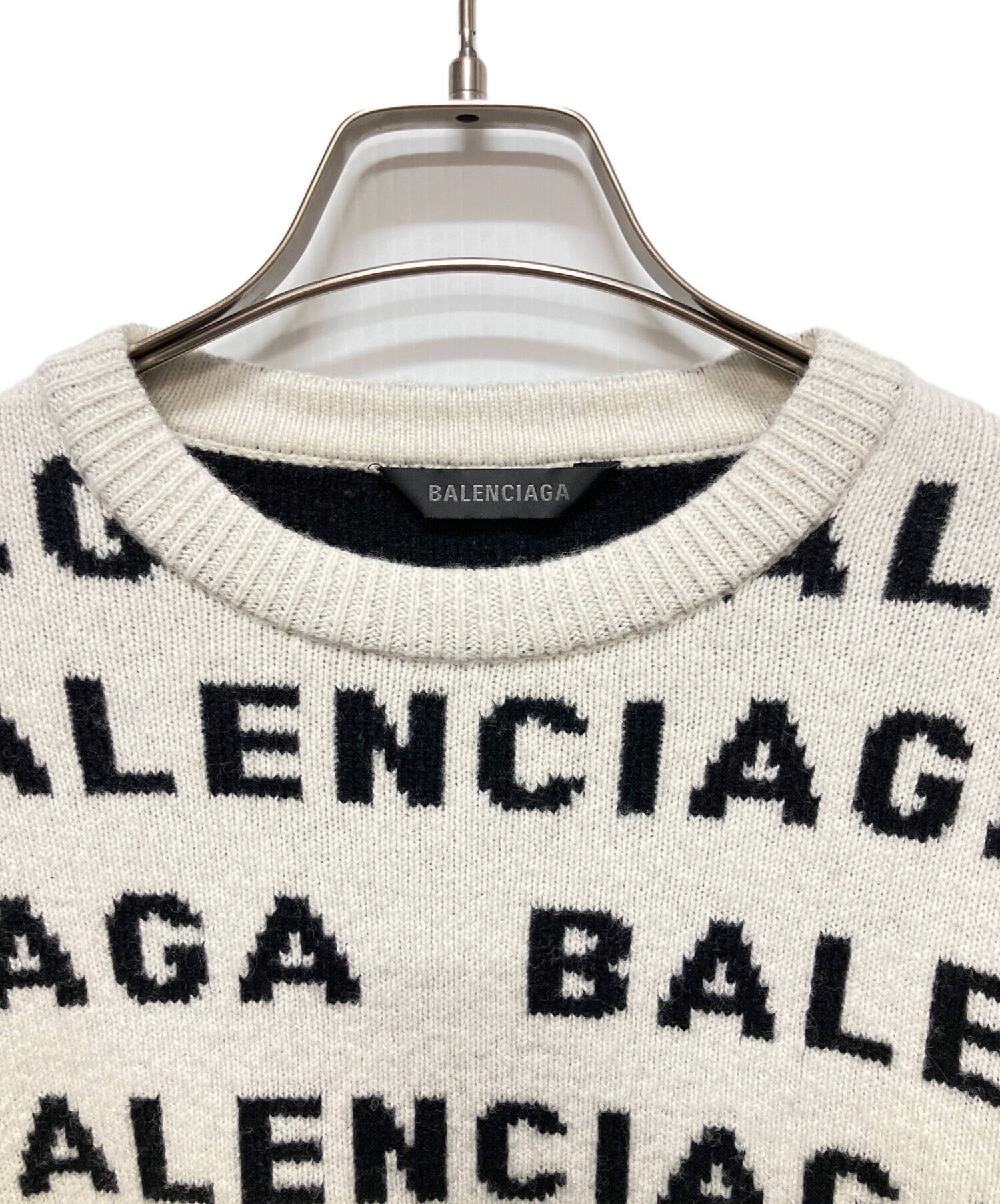 中古・古着通販】BALENCIAGA (バレンシアガ) Balenciaga Logo Wool
