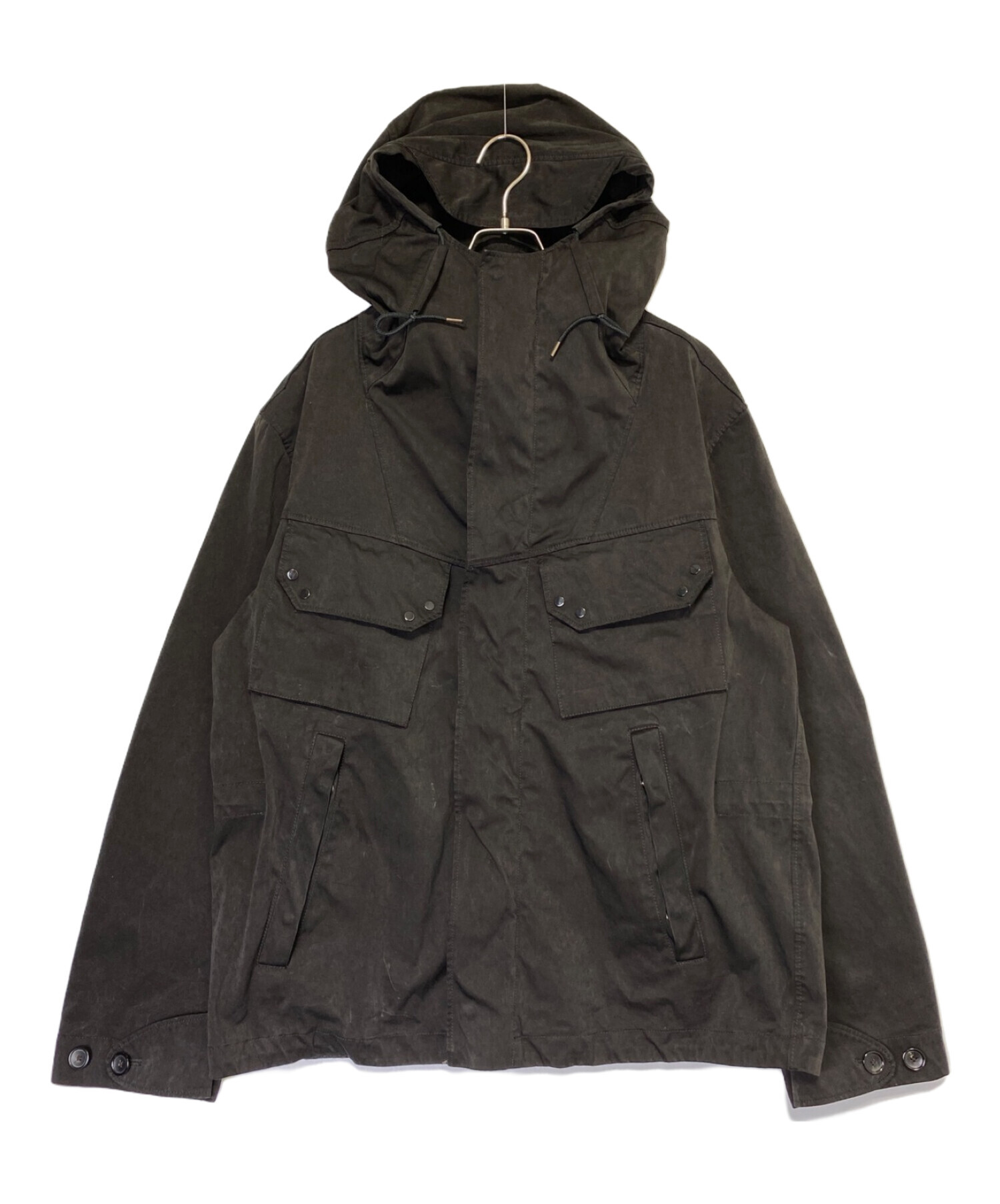 中古・古着通販】TEN-C (テンシー) Anorak R4/53 ブラック サイズ:48