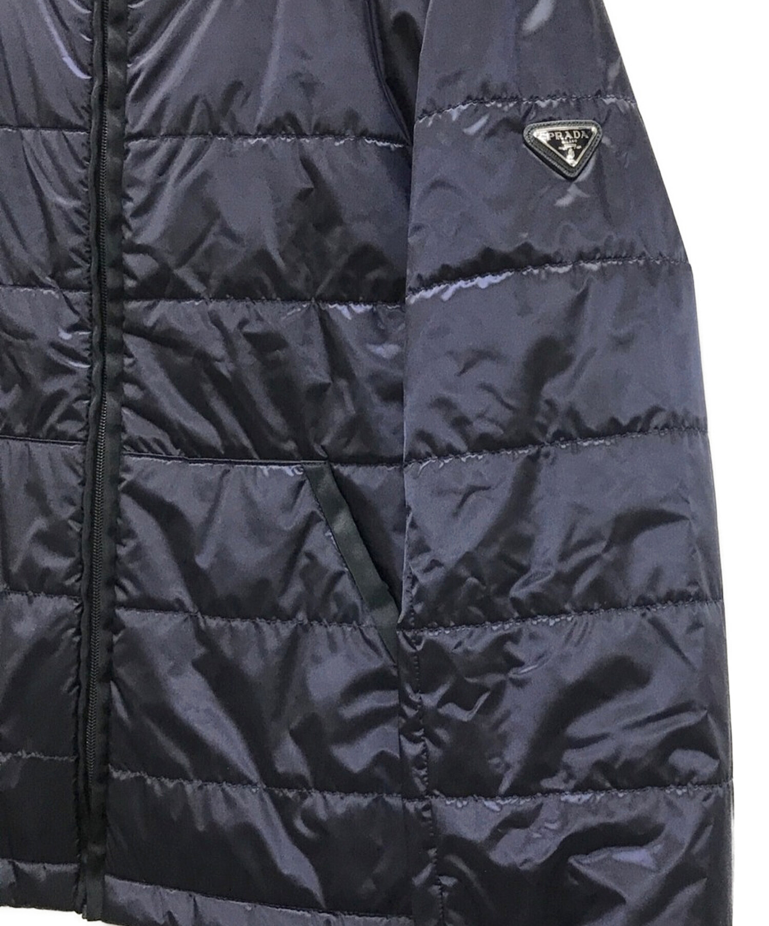 中古・古着通販】PRADA (プラダ) ジャケット ネイビー サイズ:44