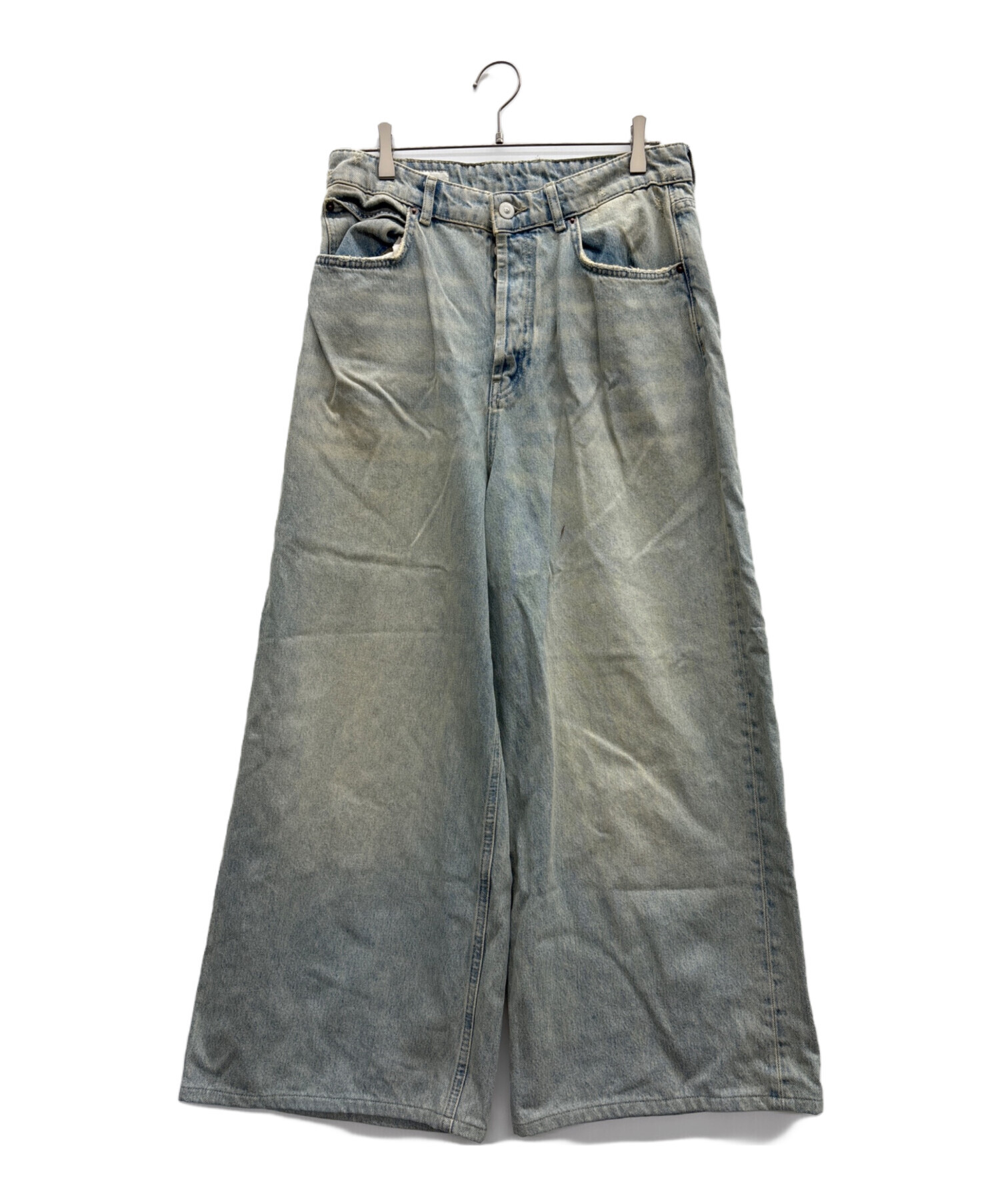中古・古着通販】ZARA (ザラ) オーバーダイバギーデニムパンツ スカイ