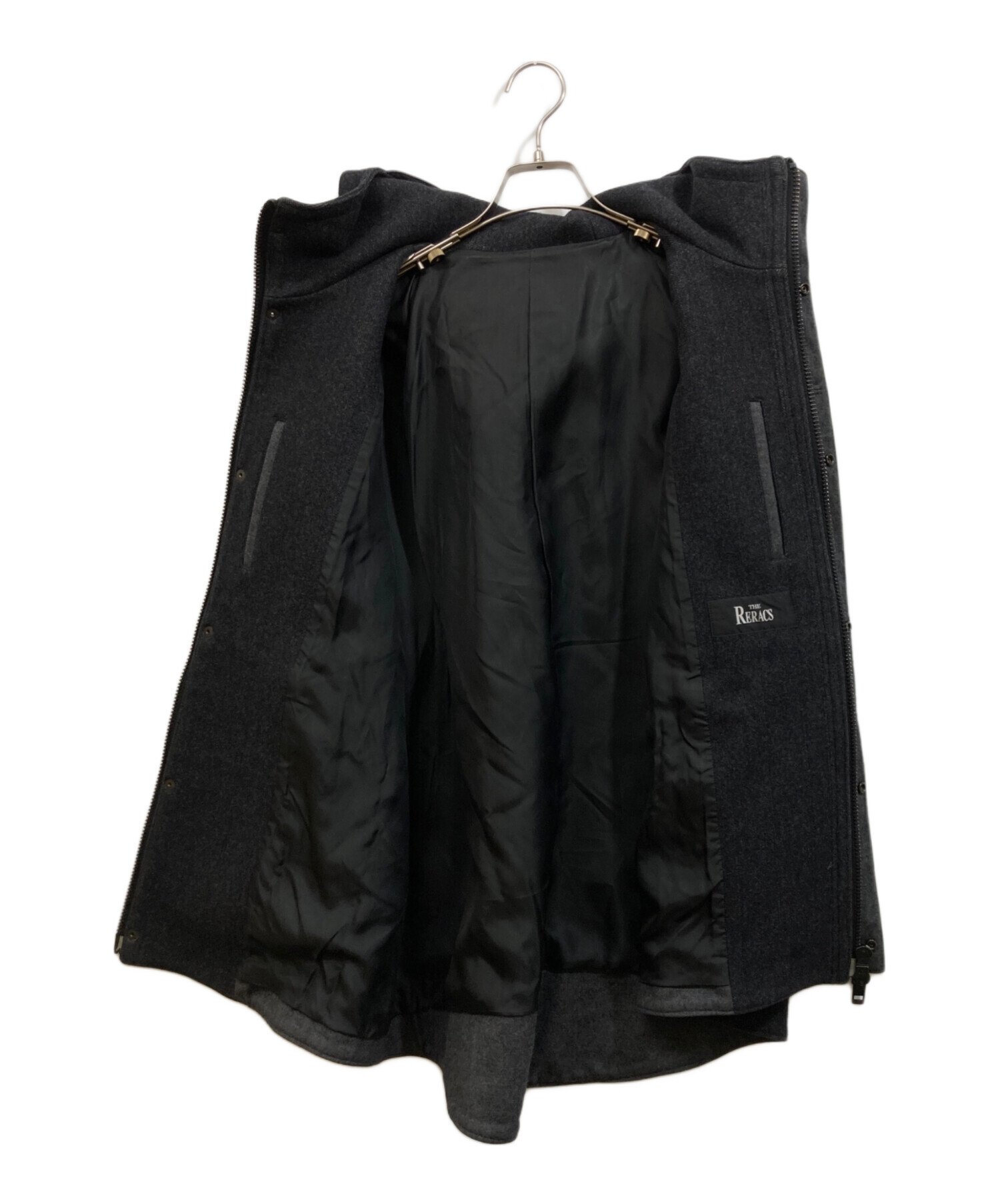 中古・古着通販】THE RERACS (ザ リラクス) ウールコート グレー