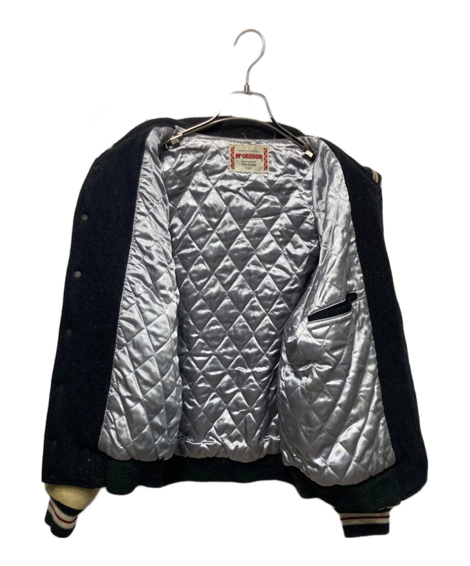 中古・古着通販】McGREGOR (マックレガー) レザー切替スタジャン