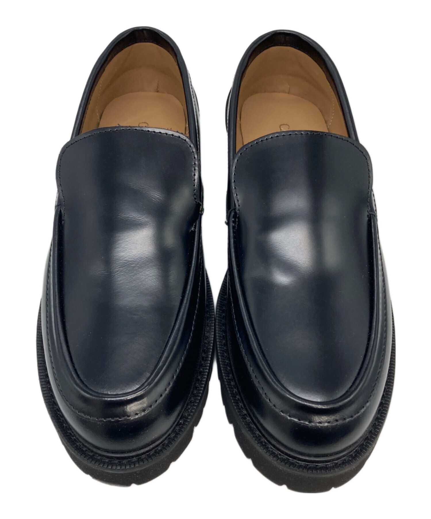 中古・古着通販】Caminando (カミナンド) Plain Loafers ブラック