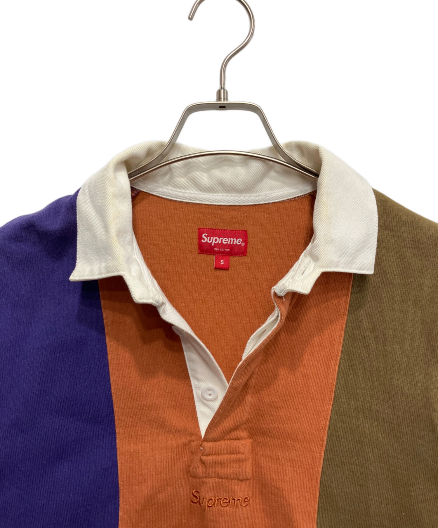 中古・古着通販】SUPREME (シュプリーム) Split Rugby シャツ/ラガー