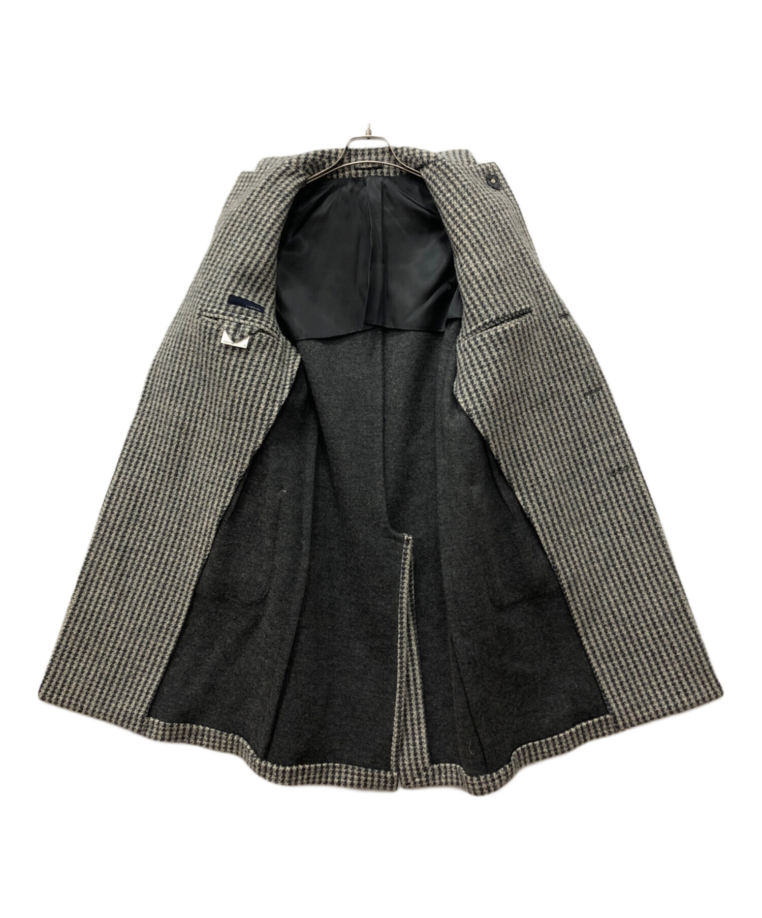 中古・古着通販】LARDINI (ラルディーニ) 千鳥柄チェスターコート