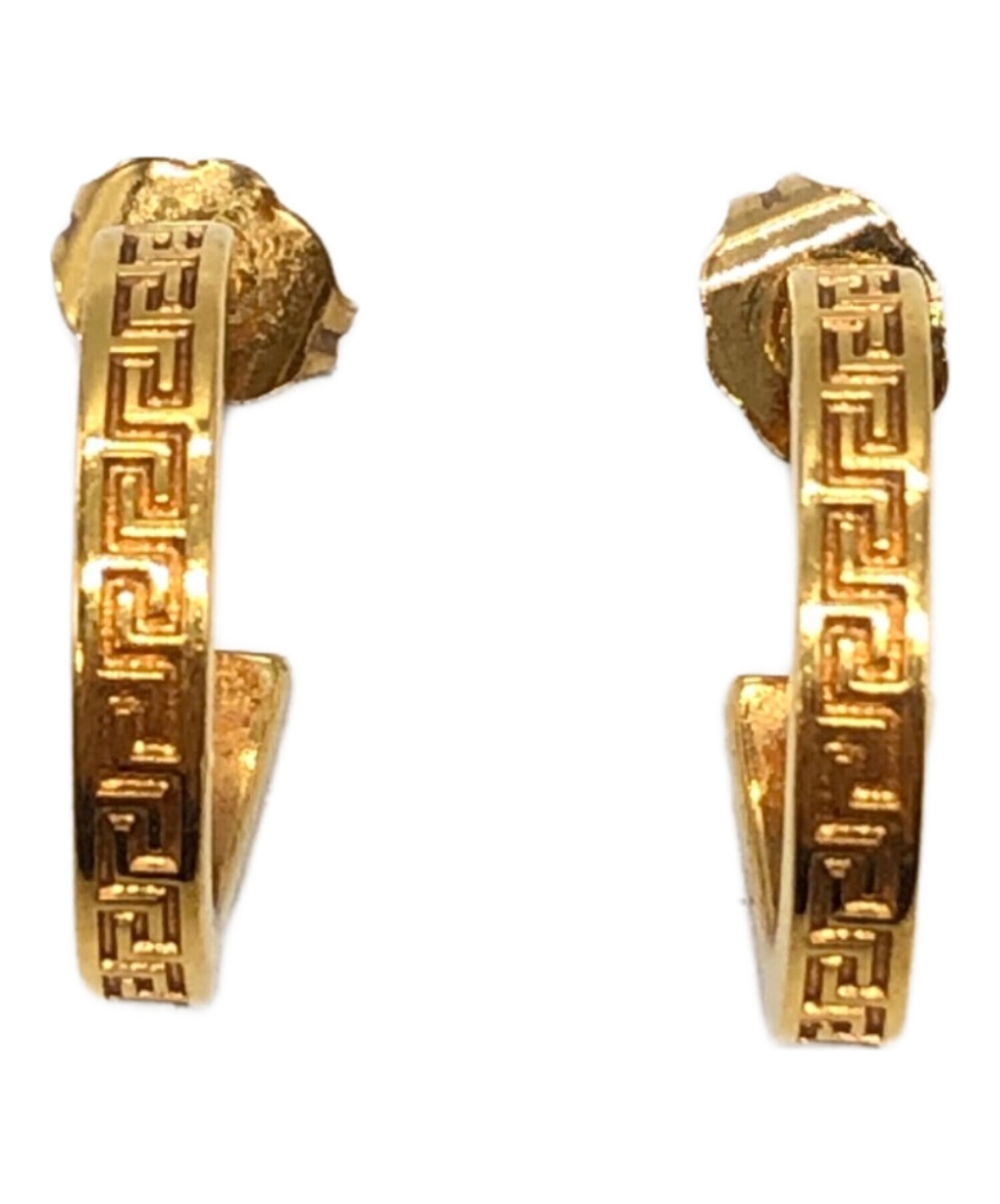中古・古着通販】VERSACE (ヴェルサーチェ) グレカフープピアス