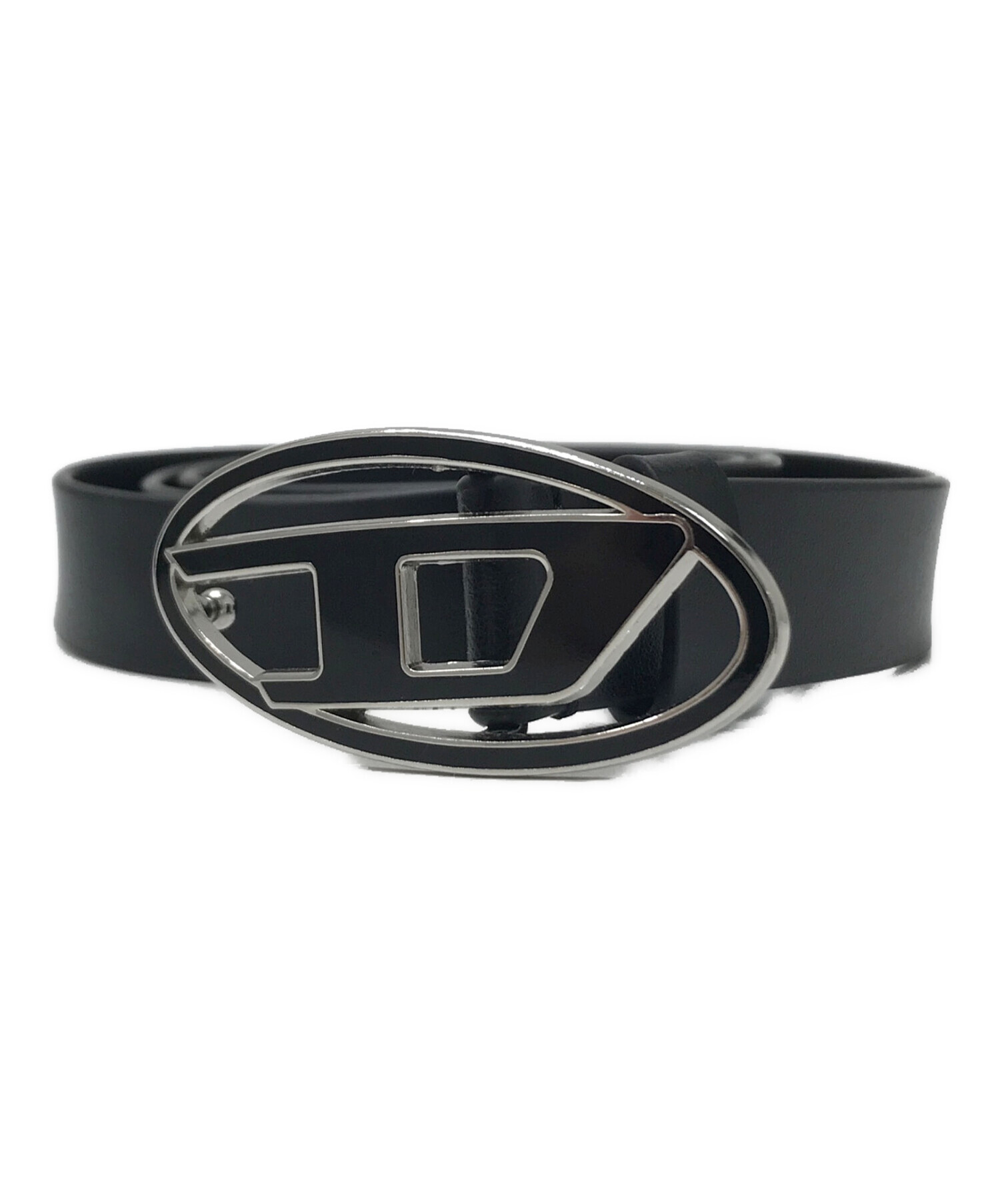 中古・古着通販】DIESEL (ディーゼル) Dロゴベルト ブラック サイズ:85