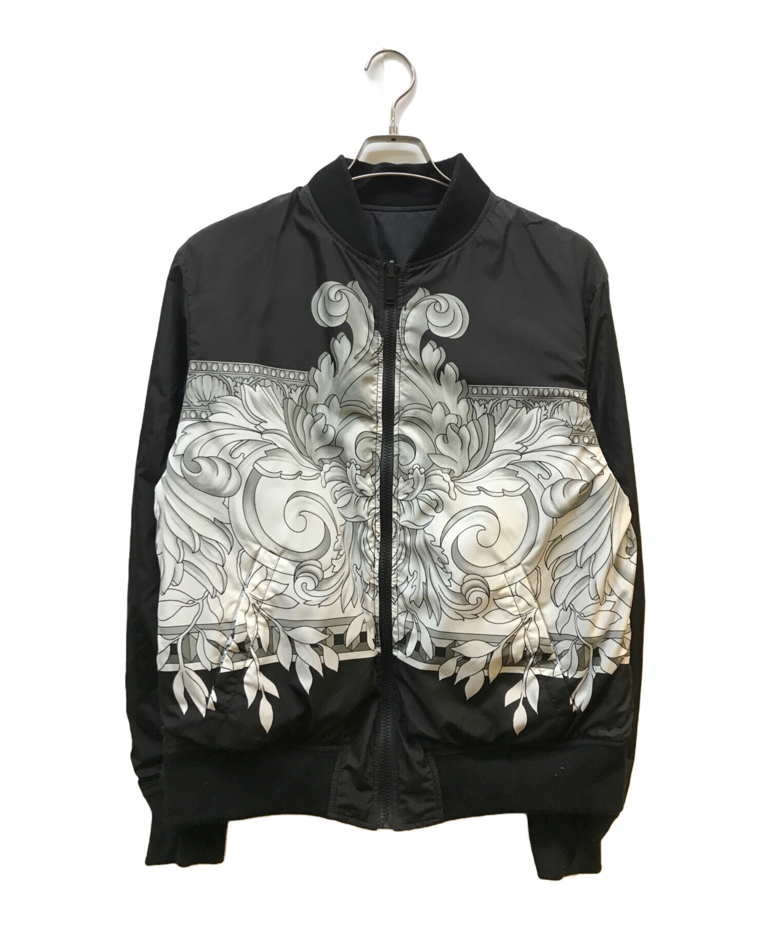 中古・古着通販】VERSACE (ヴェルサーチ) リバーシブル中綿ジャケット
