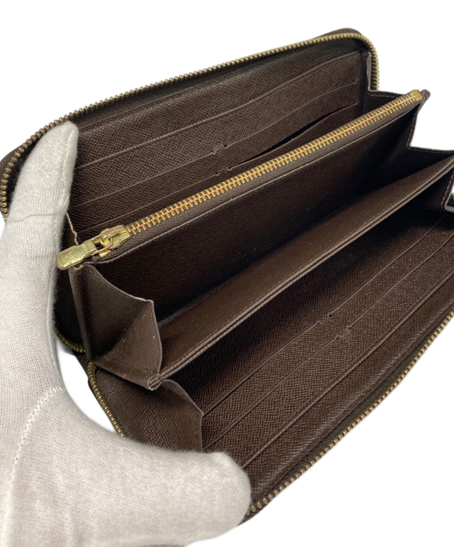 中古・古着通販】LOUIS VUITTON (ルイ ヴィトン) ダミエ ジッピー