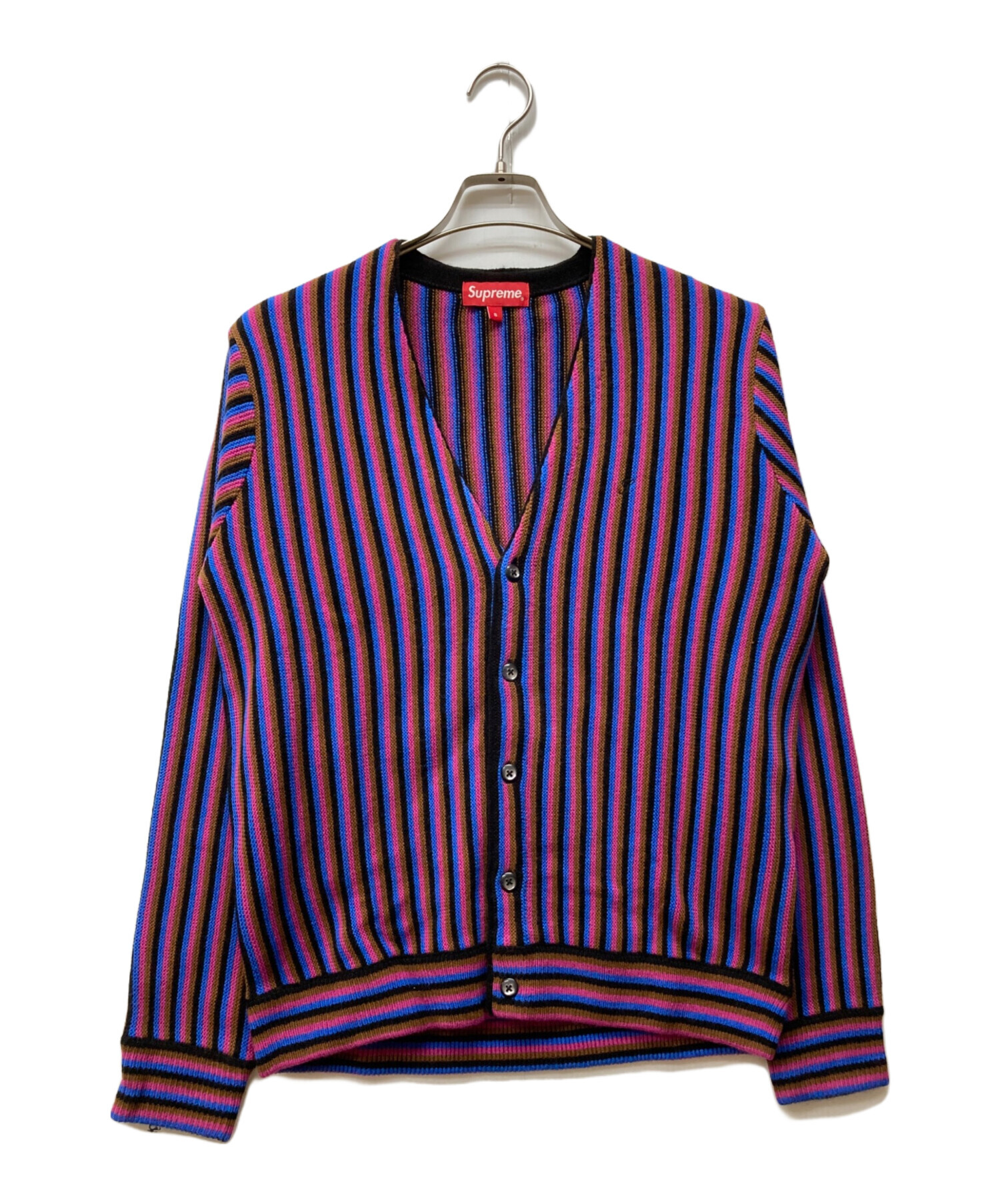 中古・古着通販】Supreme (シュプリーム) 17SS MICRO STRIPE CARDIGAN