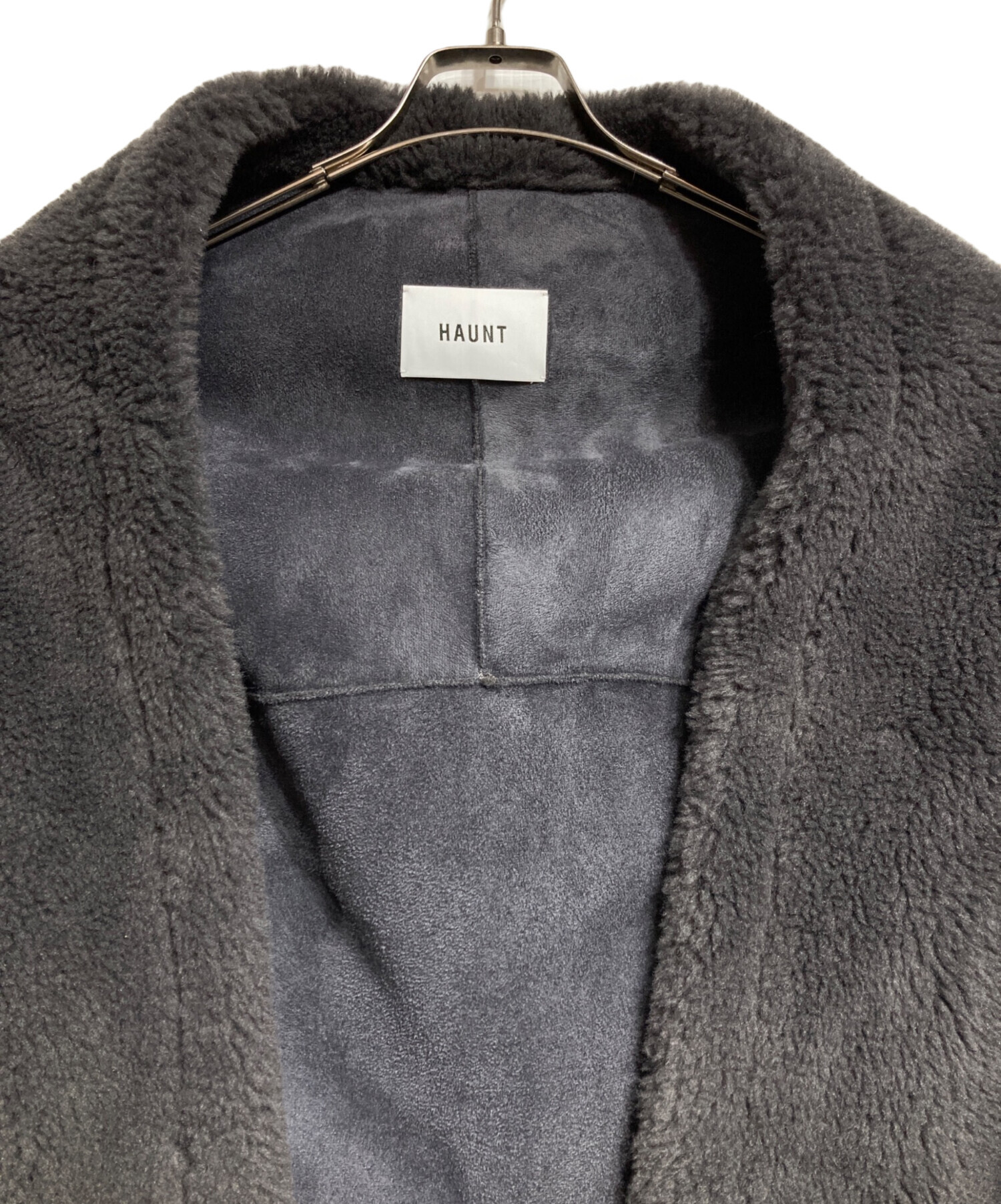 中古・古着通販】haunt (ハウント) ボアストール/boa stole グレー