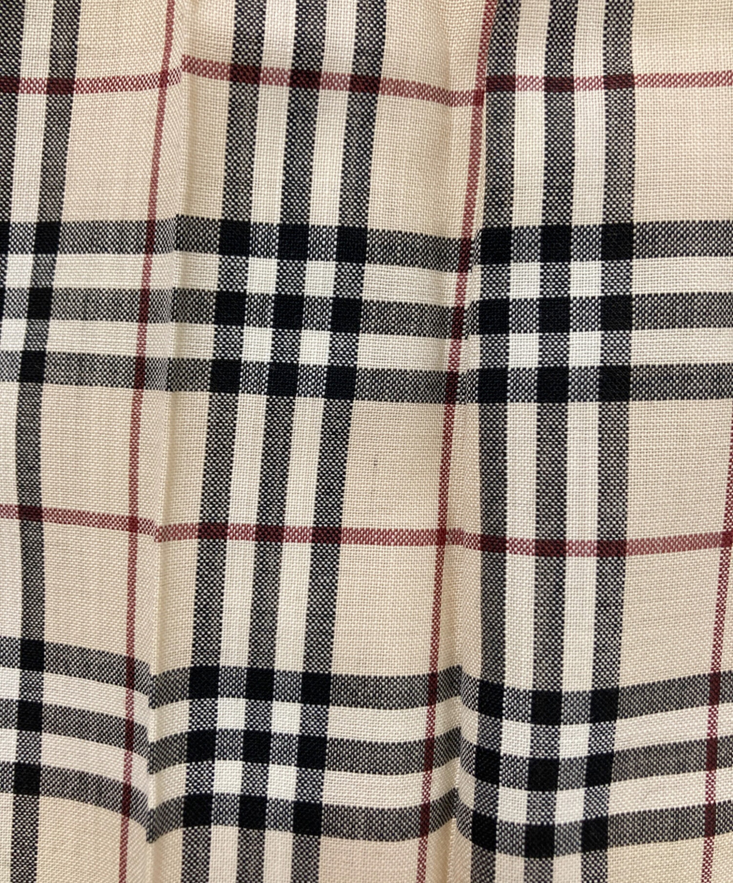 中古・古着通販】BURBERRY (バーバリー) ノヴァチェックプリーツ