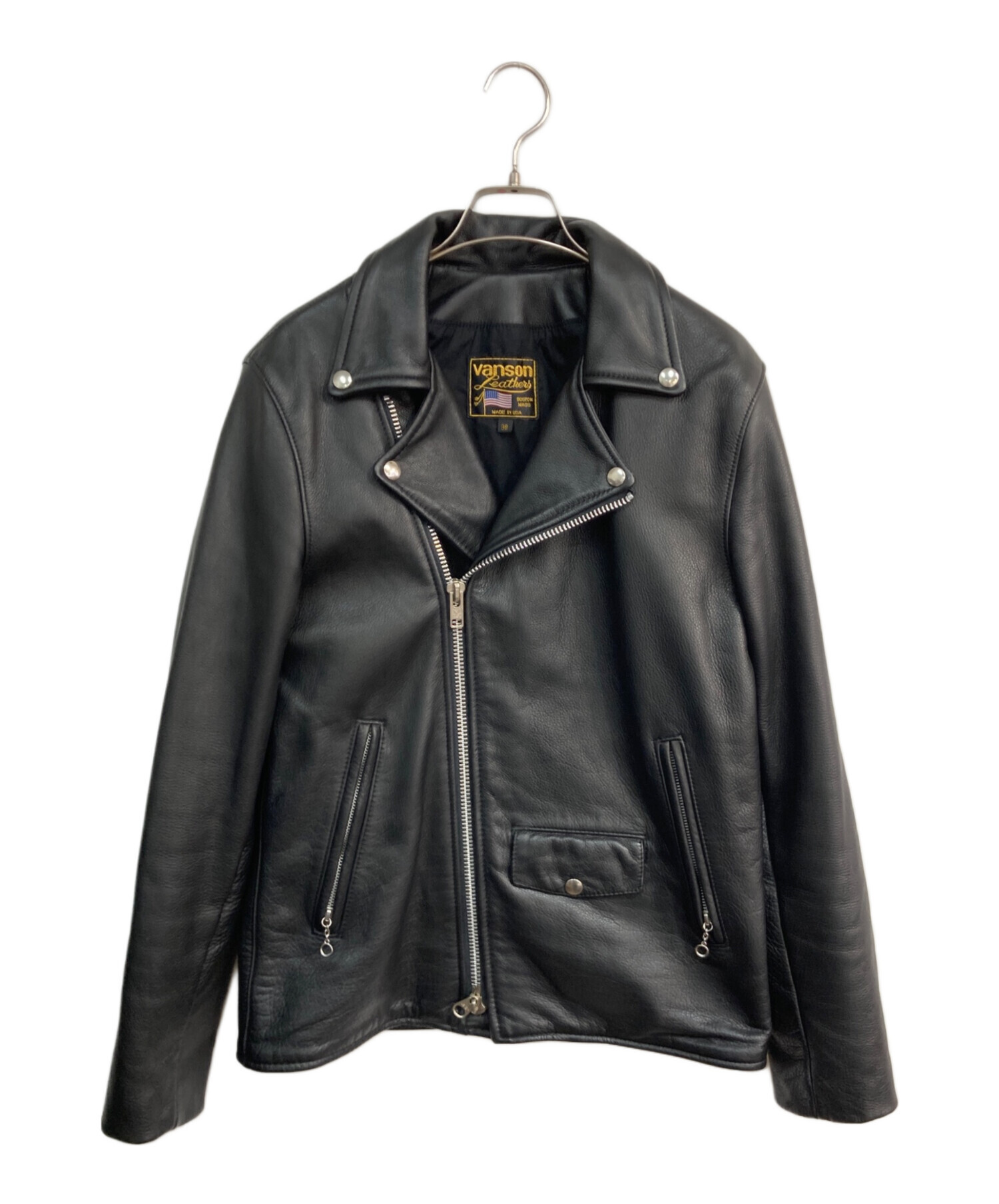 中古・古着通販】VANSON (バンソン) C2Rダブルライダースレザー