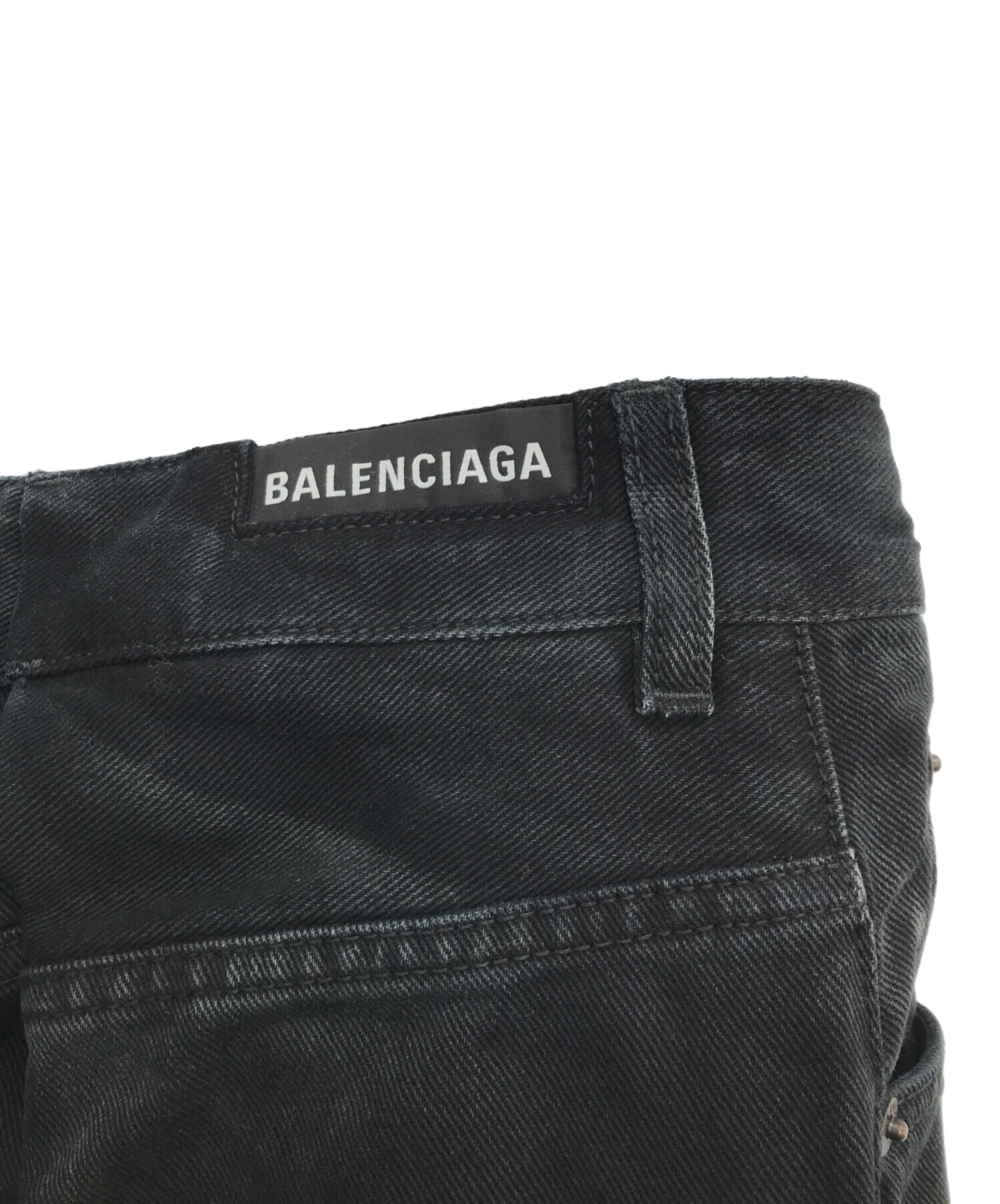 中古・古着通販】BALENCIAGA (バレンシアガ) ダブルサイドデニムパンツ