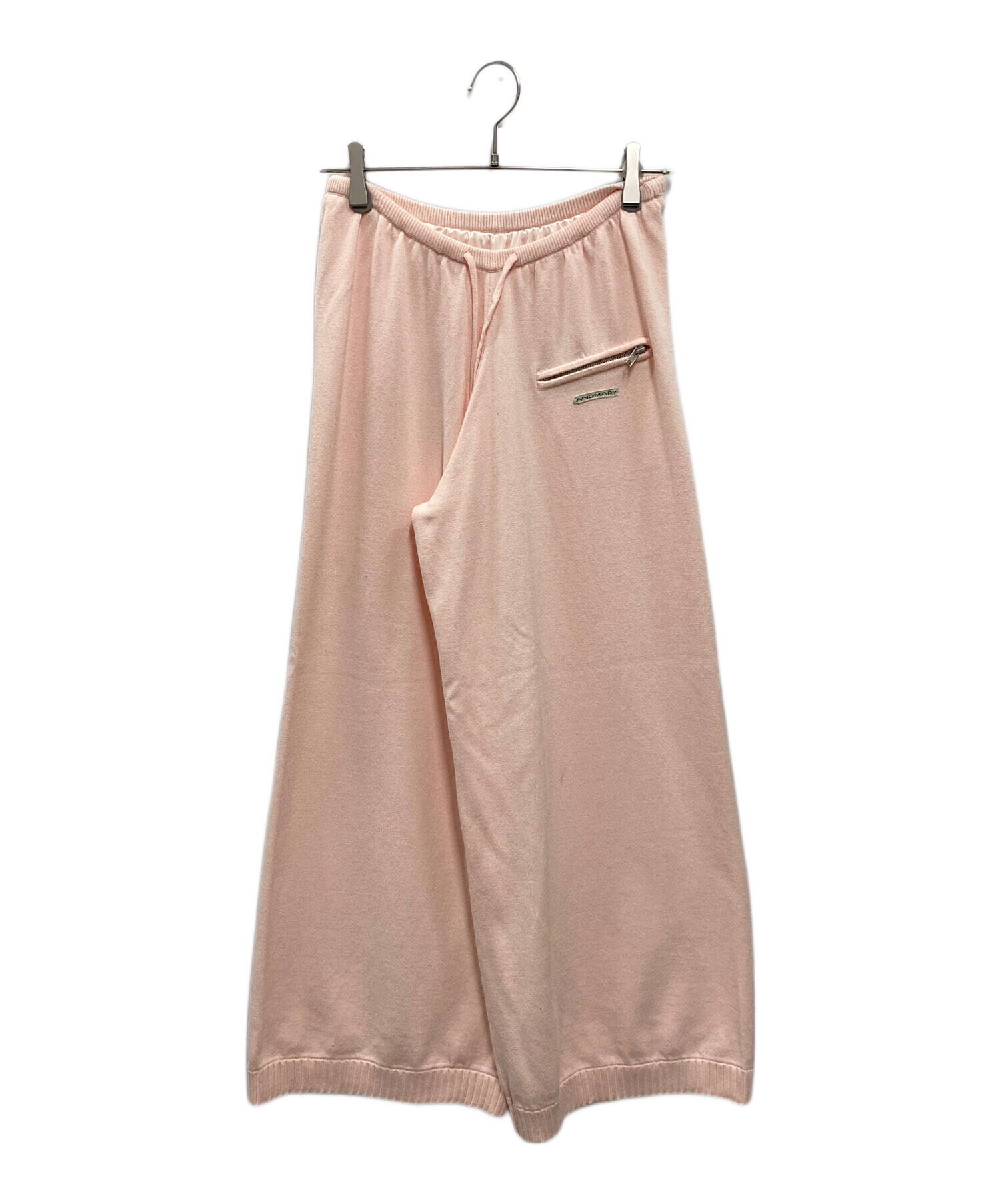 中古・古着通販】ANDMARY (アンドマリー) Candice pants set up ピンク