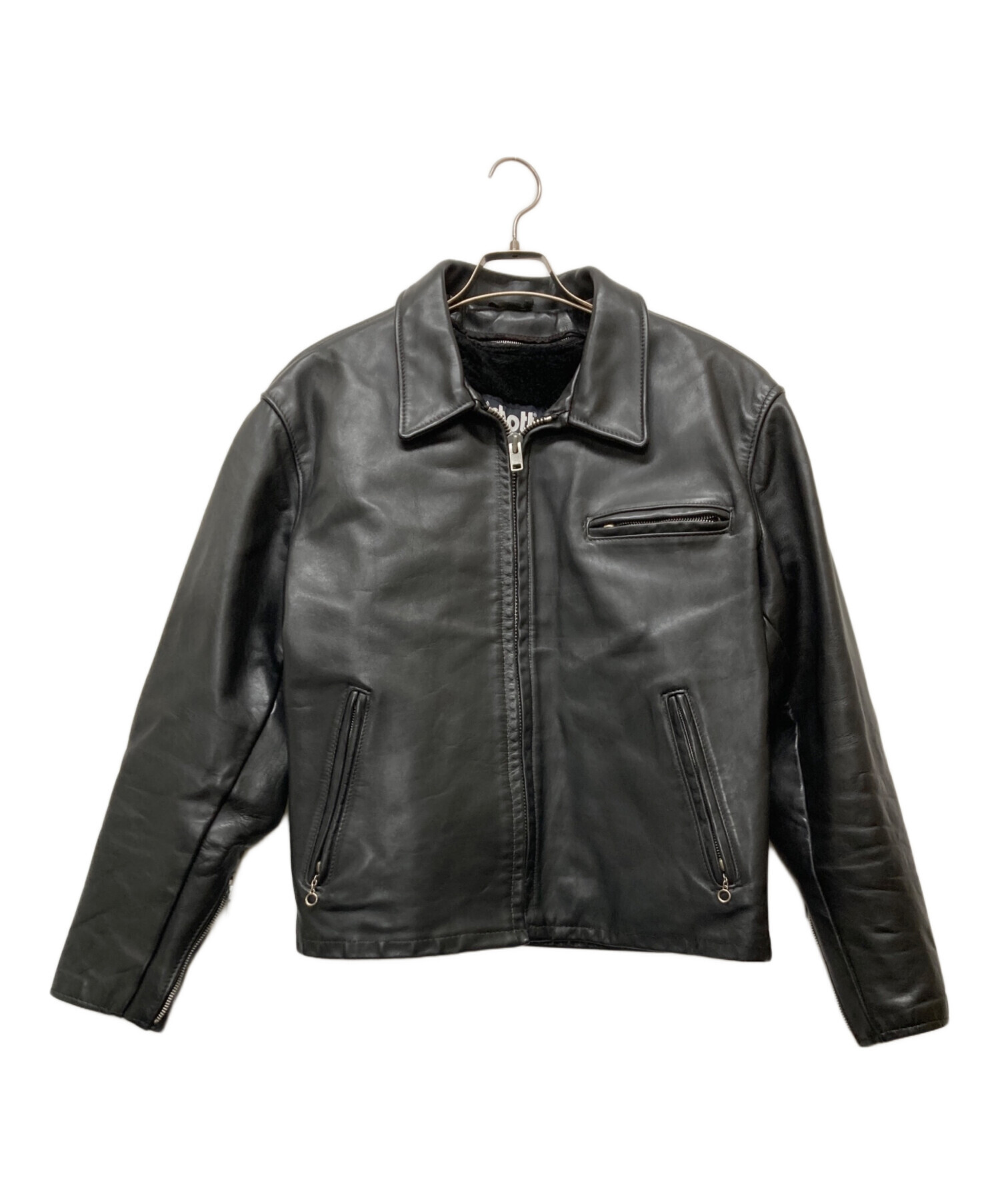 中古・古着通販】Schott (ショット) ボアライナー付シングルライダース