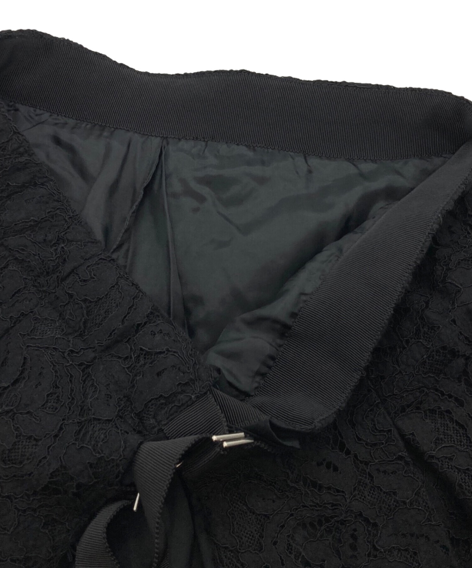 中古・古着通販】sacai (サカイ) レースドッキング プリーツ ラップ