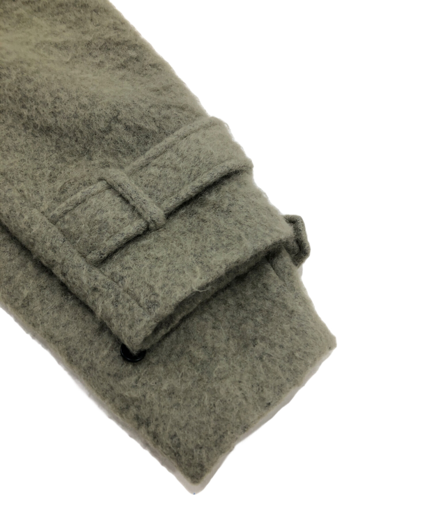 中古・古着通販】TODAYFUL (トゥデイフル) Shaggy Over Coat オリーブ
