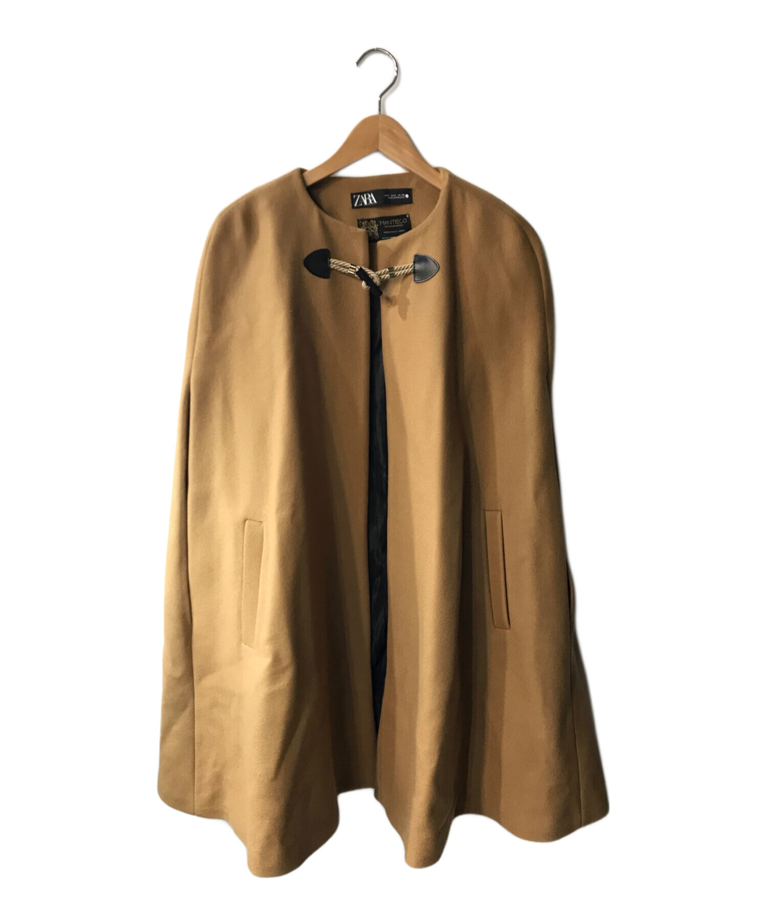 中古・古着通販】MANTECO (マンテコ) ZARA (ザラ) ケープコート